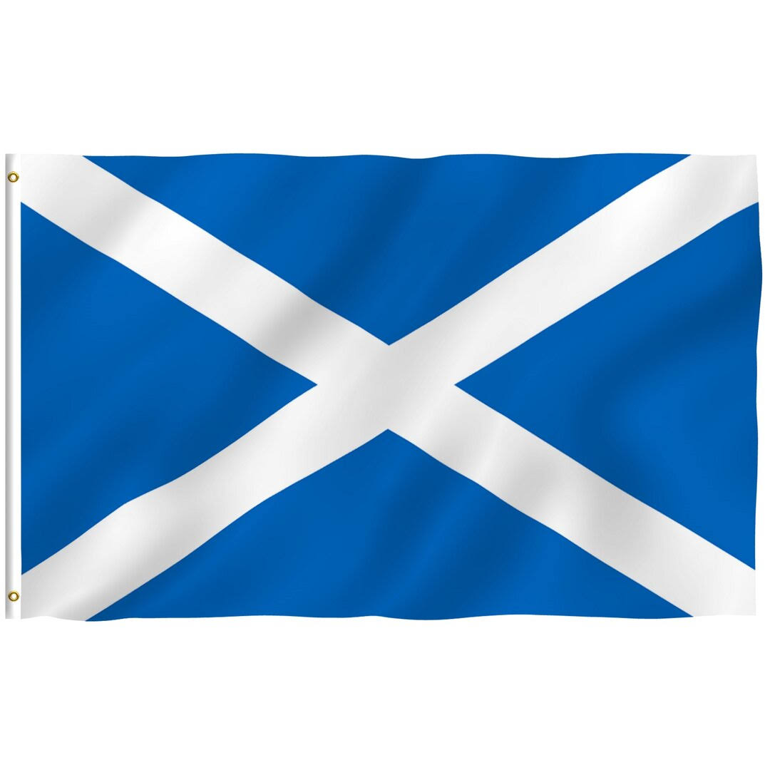 Anley Fly Breeze 3x5 ft Scotland Flag Vivid Color Scottish Flags