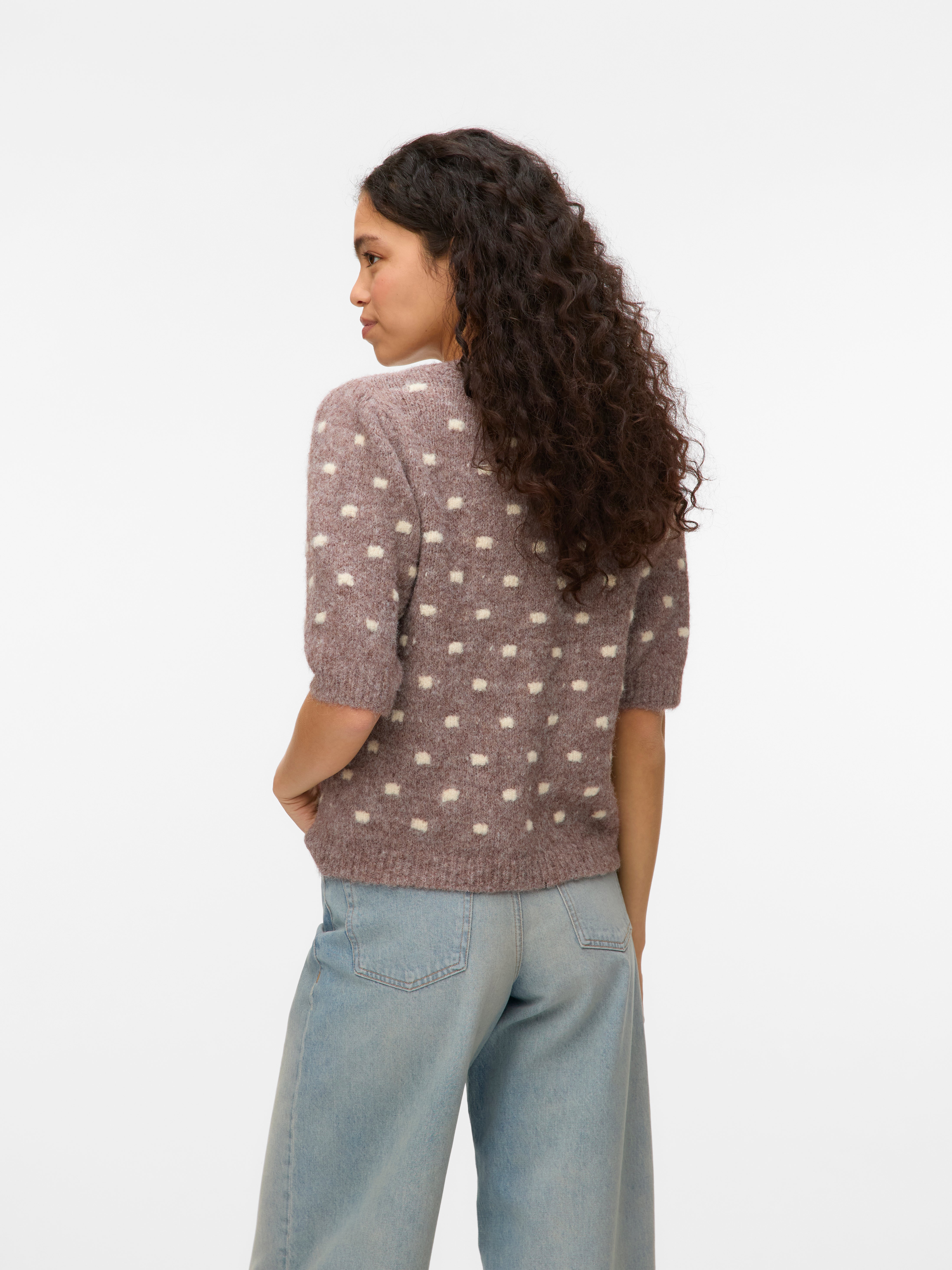 VERO MODA® VMNOVAHDOTTY Knitted pullover