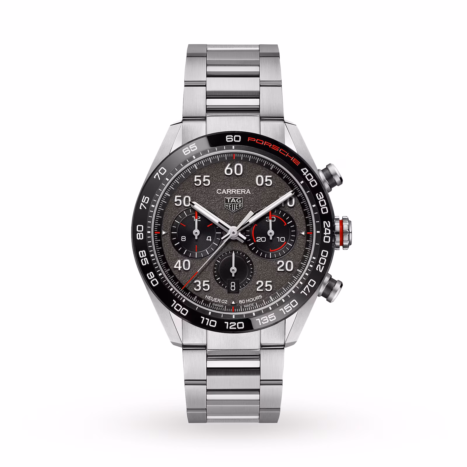【Super Clone】TAG Heuer Carrera Porsche Chronograph Special Edition 44 mm Calibre Heuer 02 Automatic CBN2A1F.BA0643