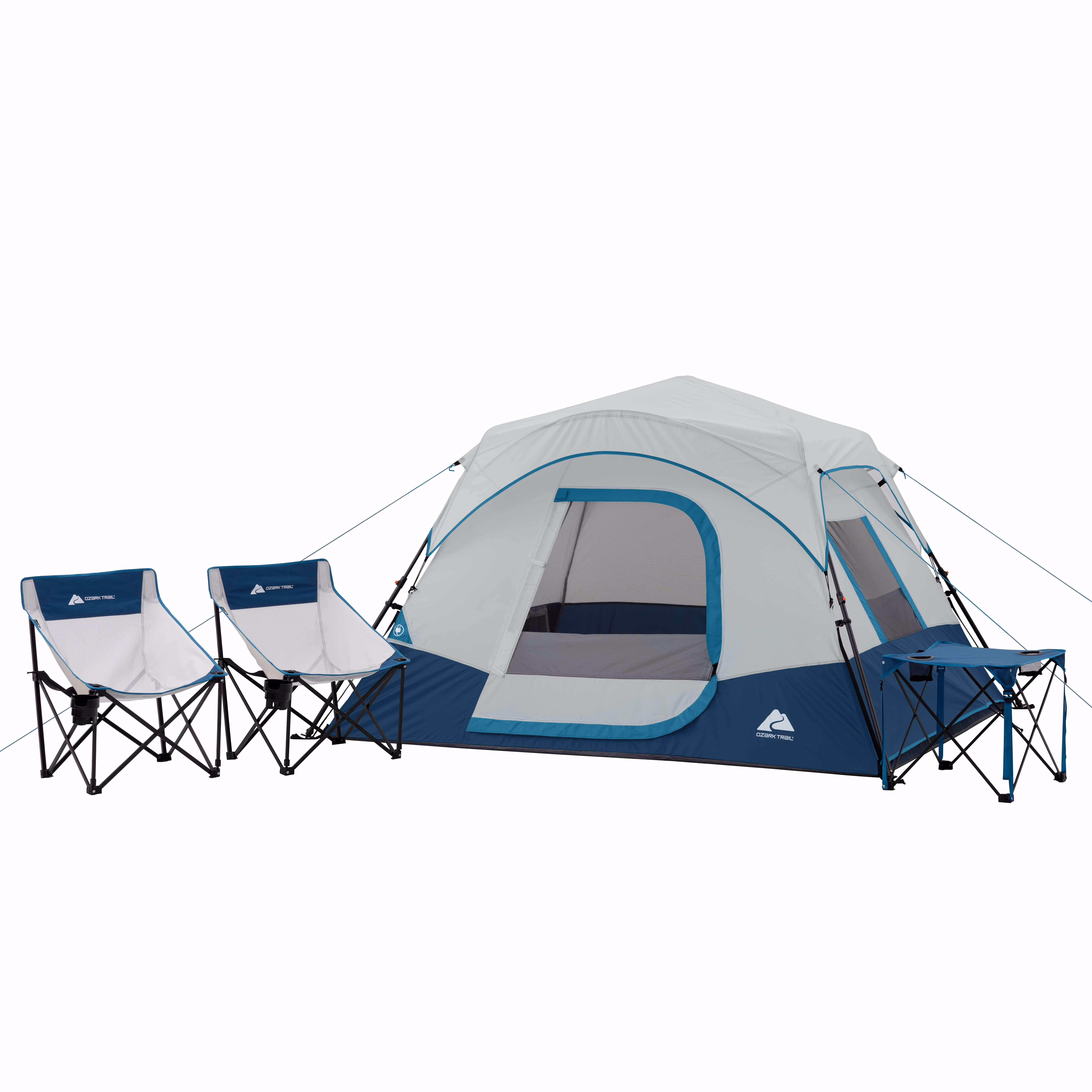 4 Piece, Tent, Chair and Table Camping Combo