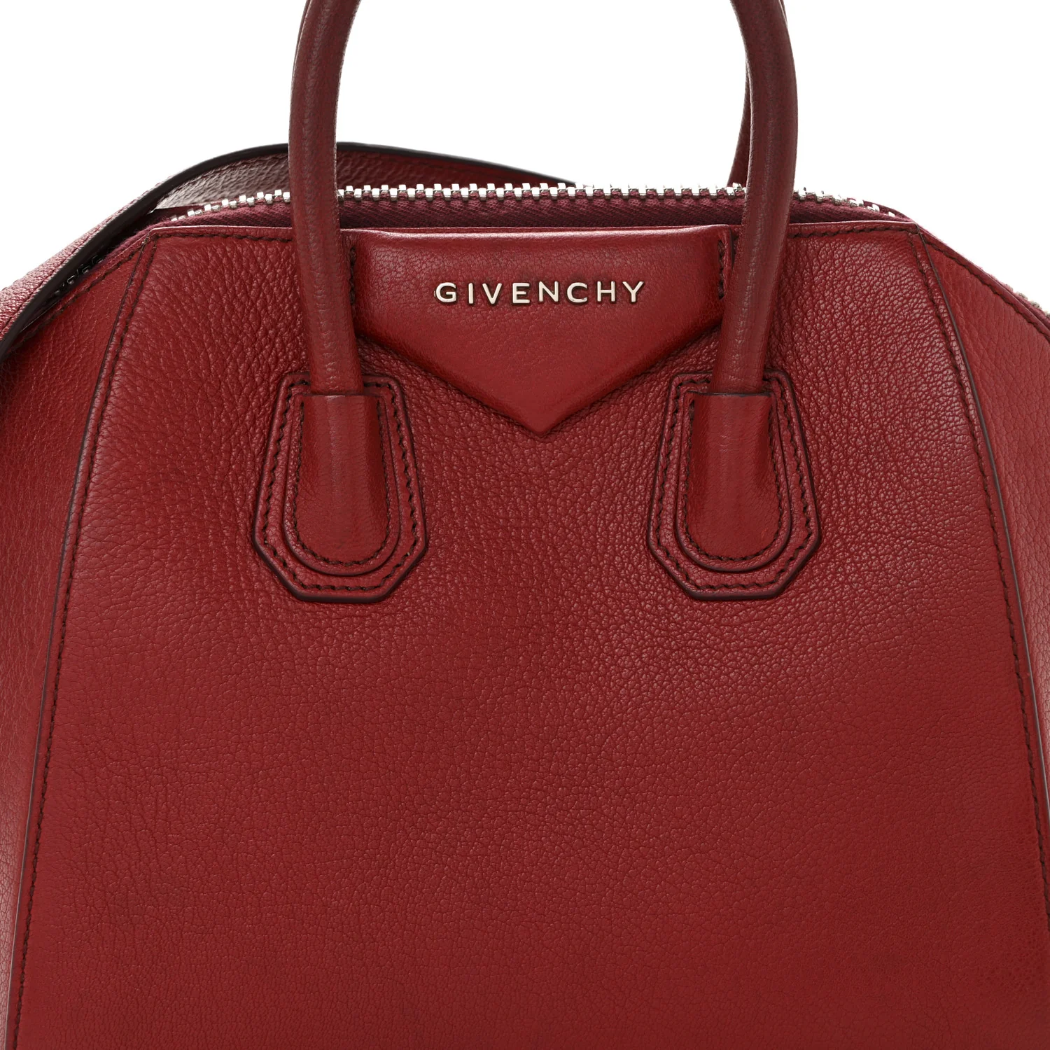 Sugar Goatskin Mini Antigona Red