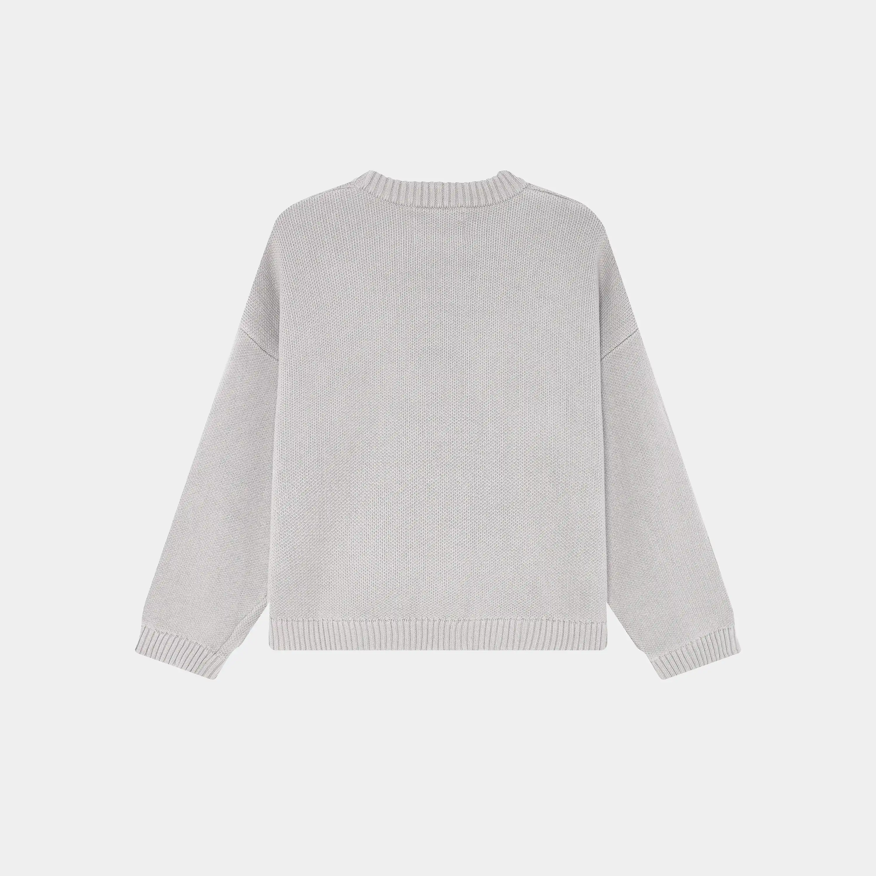 Master Grey Knit Sweater