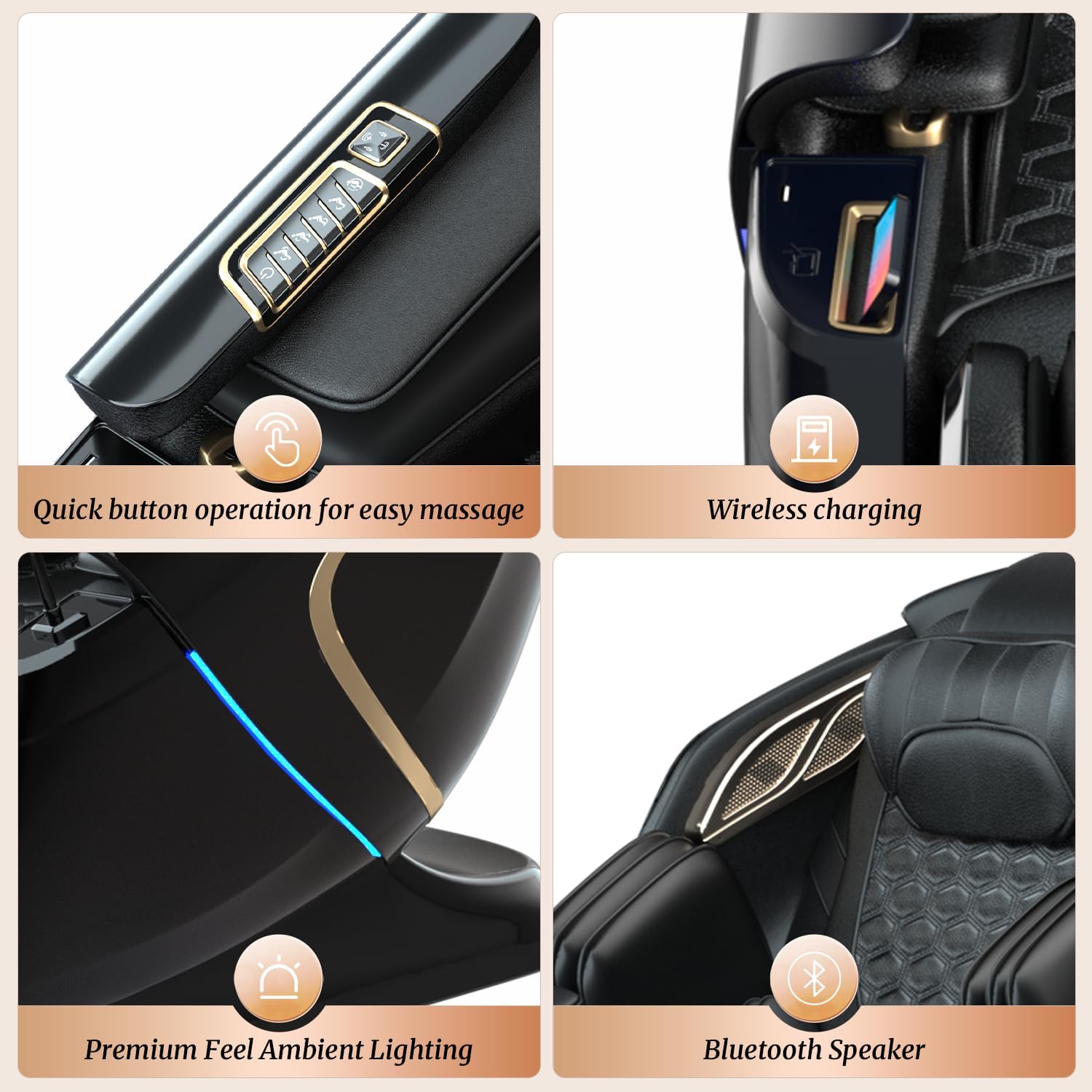 4D Zero Gravity Massage Chair 52