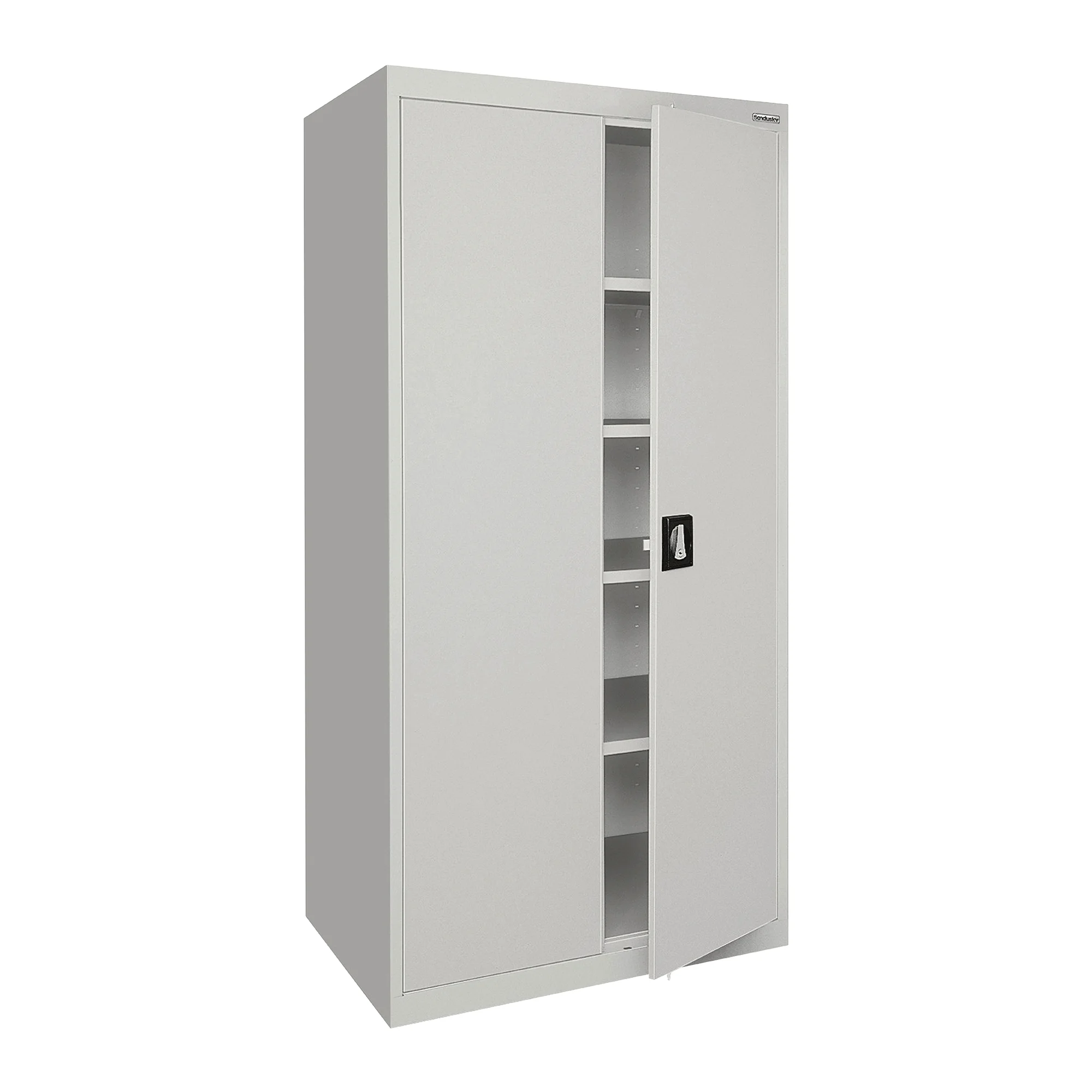 Elite Series Steel Freestanding Garage Cabinet in Dove Gray (36 in. W x 72 in. H x 18 in. D)(Dove Gray) - Image 7