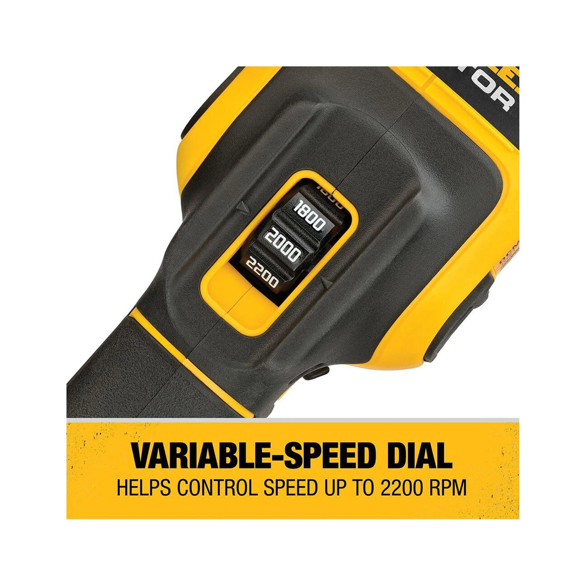 20V MAX* XR Cordless Polisher, Rotary, Variable Speed, 7 Inch, 180 mm, Tool Only (DCM849B) C30 Image 3