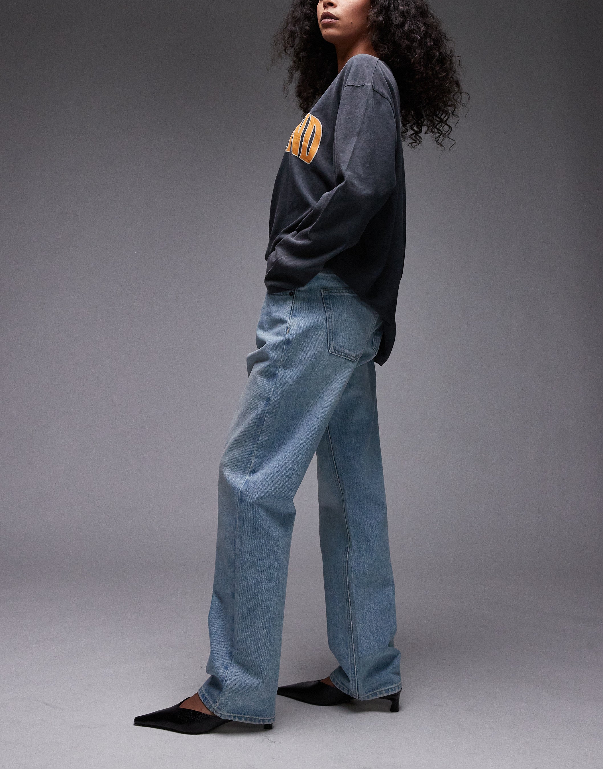 VERO MODA® TOPSHOP High waist Straight Fit Jeans