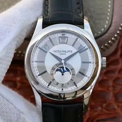 Patek Philippe Annual Calendar 5205G-001 Rhodium Dial