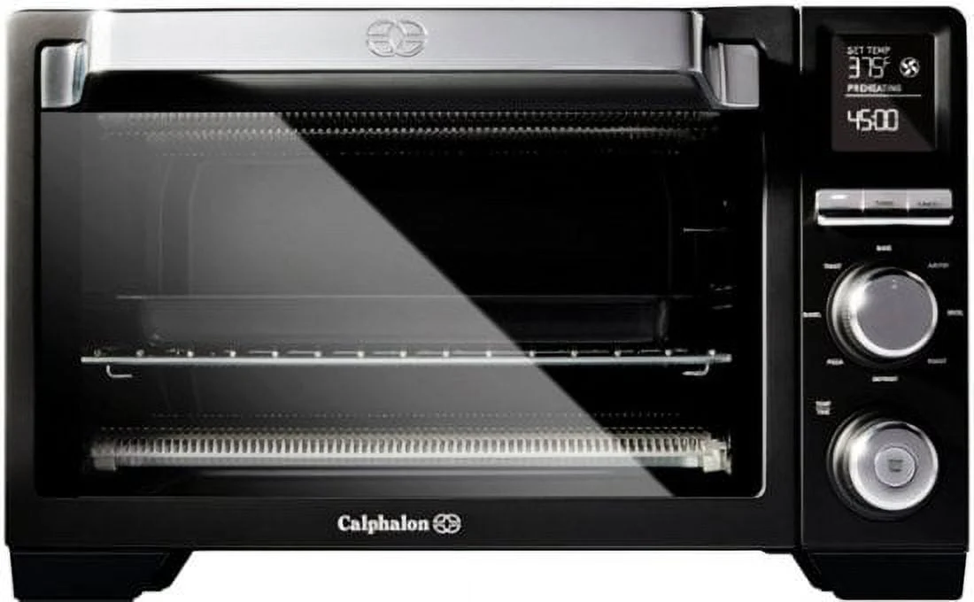 Calphalon Precision Air Fry Convection Oven Countertop Toaster Oven   Black