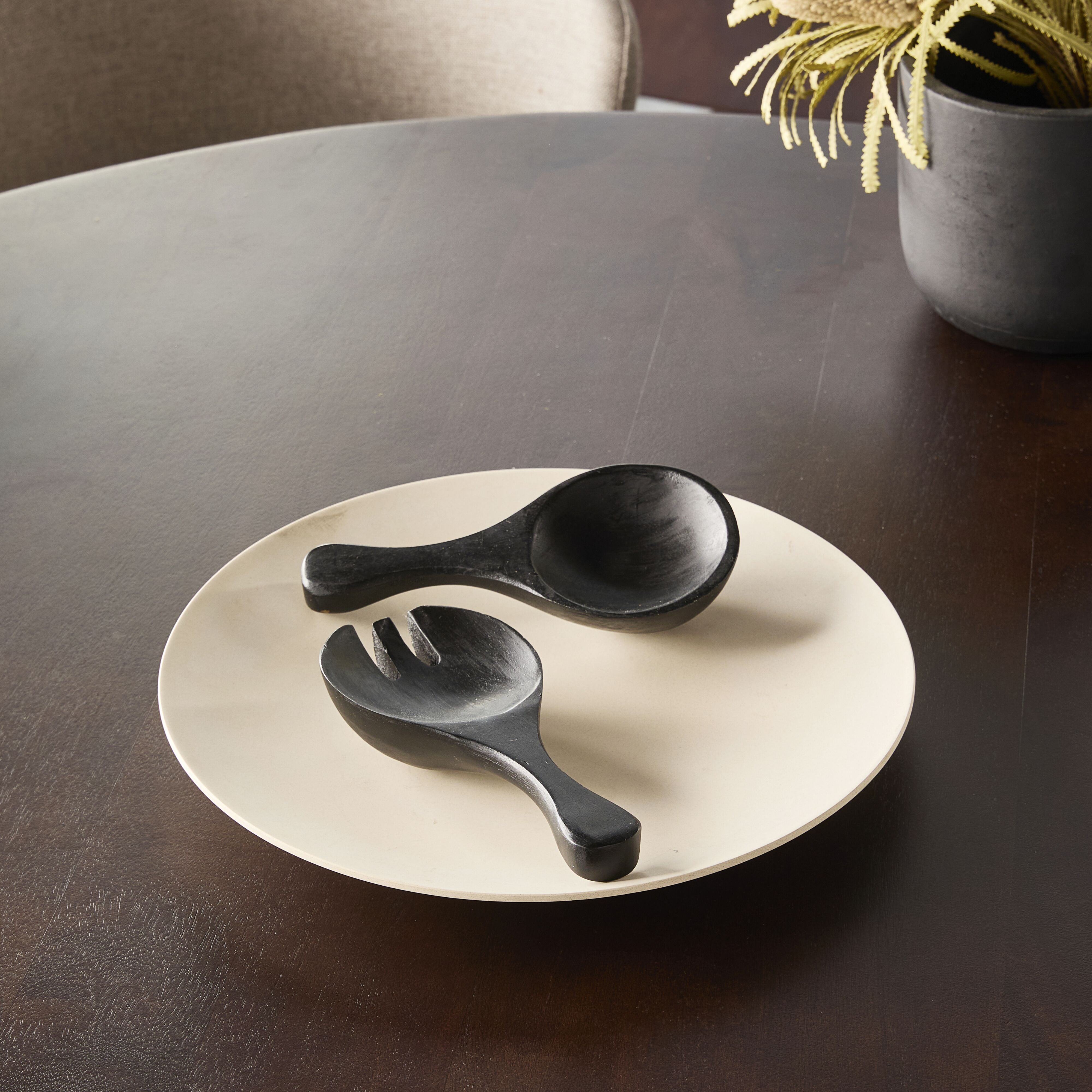 Tribeca Short Salad Servers Set