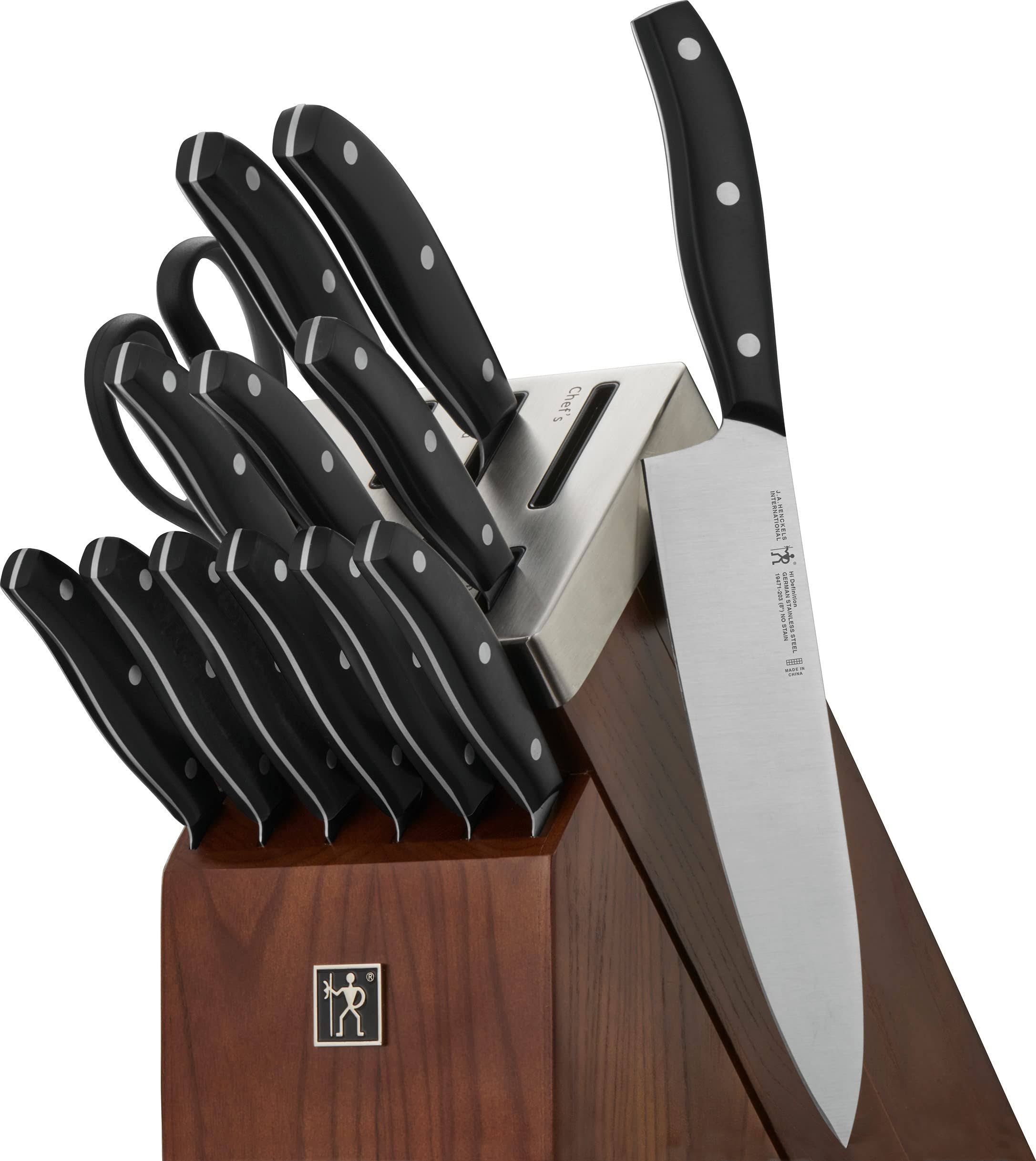 Henckels Definition 14-Pc. Self-Sharpening Knife Block Set