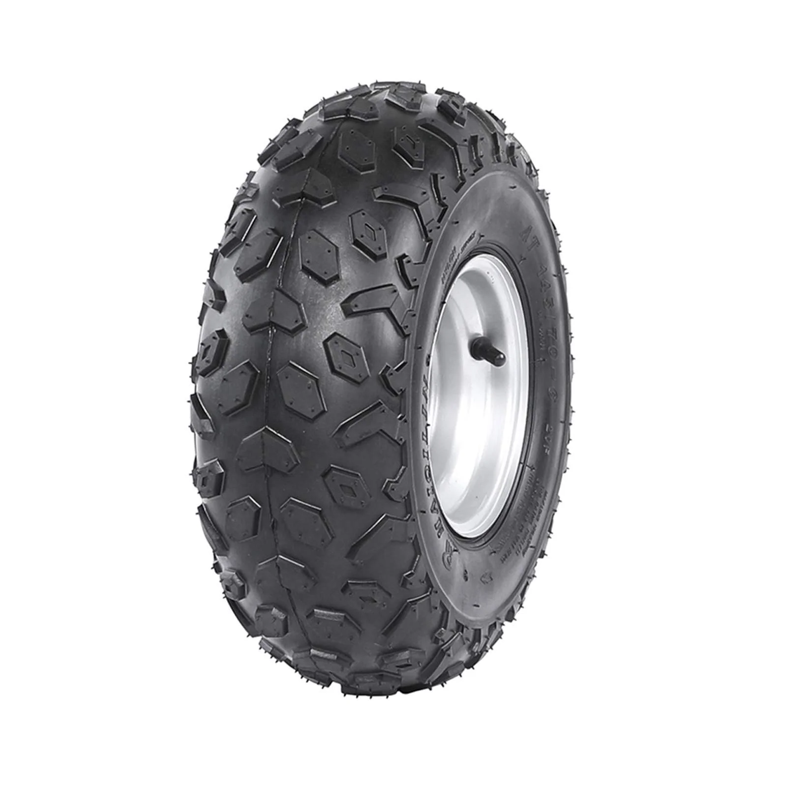 Set of 2 ATV Go Kart Tires 145/70-6 Tire With 6" Wheel Rims 3 Lug for Quad Mini Bike Go Cart Drift Trike 4 Wheelers Taotao Coolster 70cc 110cc 125cc Suzuki LT50 (2pcs) - Image 5