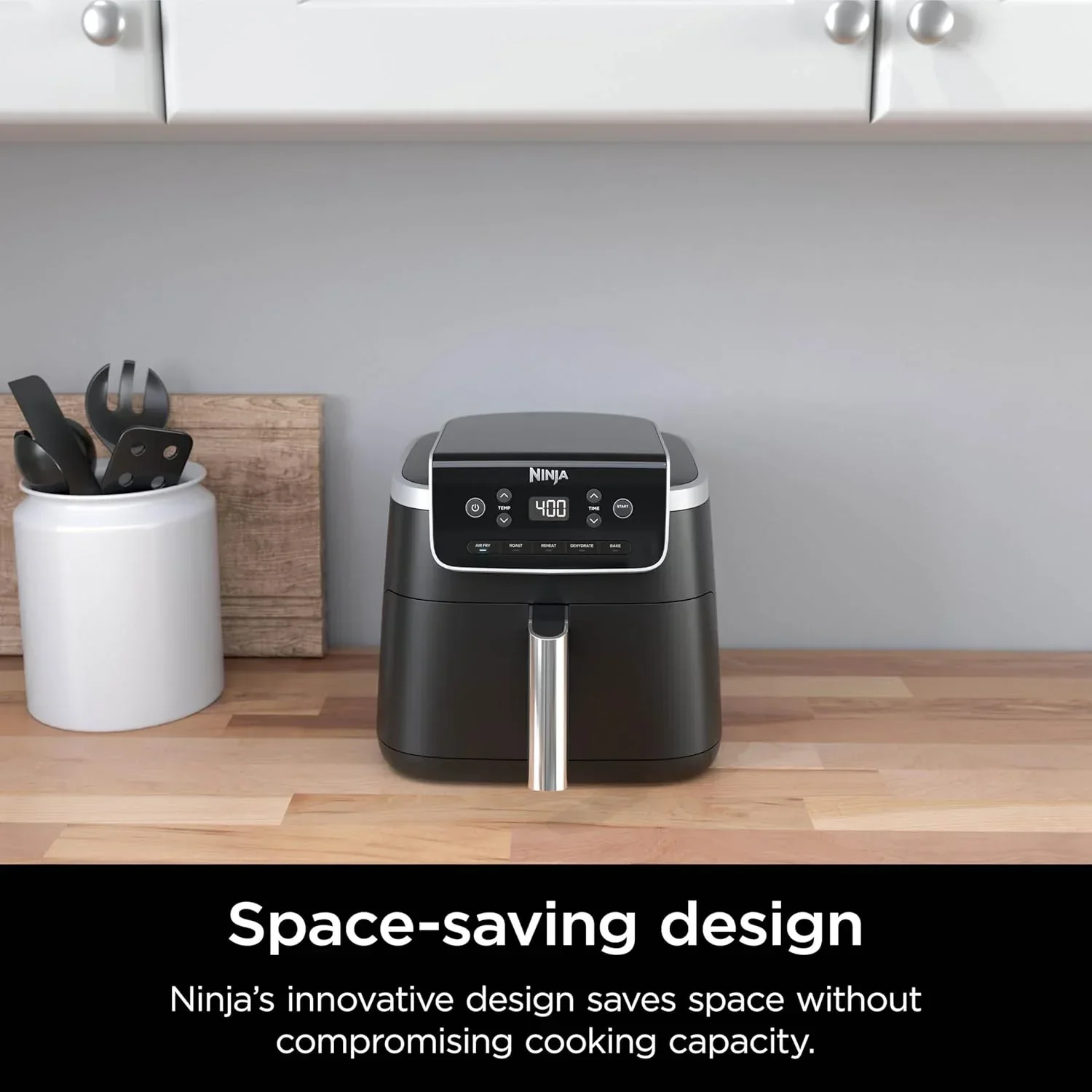 Friteuse à air Ninja Air Fryer Pro 5 pintes 4 en 1 qui permet de frire, cuire, réchauffer et déshydrater