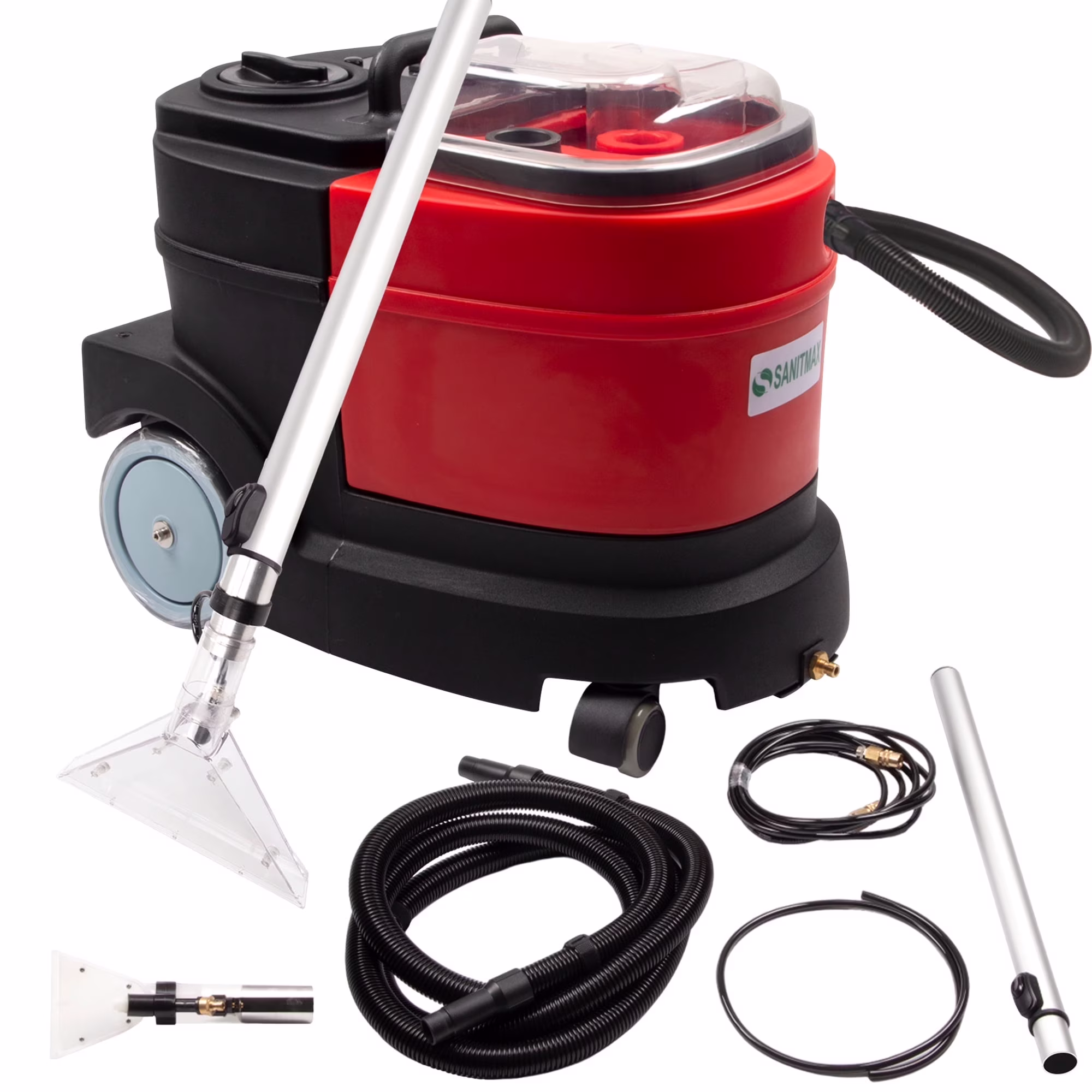 Carpet and Upholstery Extractor Cleaning Machine, Powerful 1.07 HP Motor, 3.7 - Gal Tank