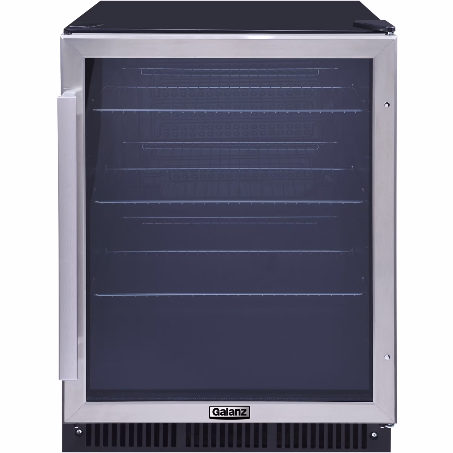 5.7 Cu. ft 172 Cans French Door Beverage Refrigerator, Stainless Steel, 23.4 in Wide, New(157 Can Stainless Steel)