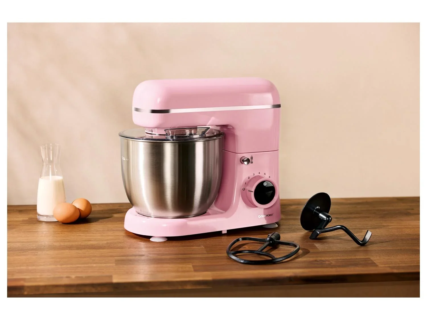 SILVERCREST Robot multifonction SKM 600 E1, rose
