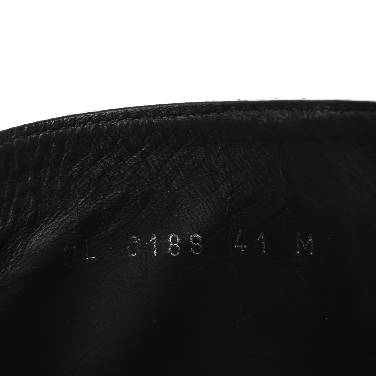 Calfskin Wonderland Ranger Boots 41 Black