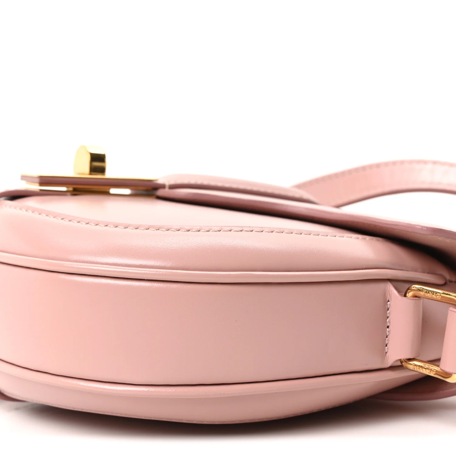Satinated Calfskin Besace Small 16 Vintage Pink
