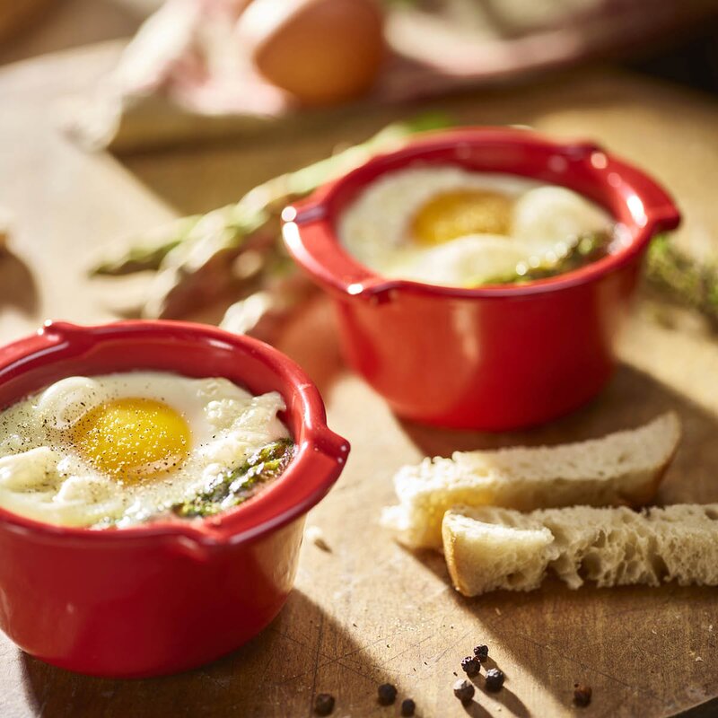 Appolia duo ramekin 11 cm rød