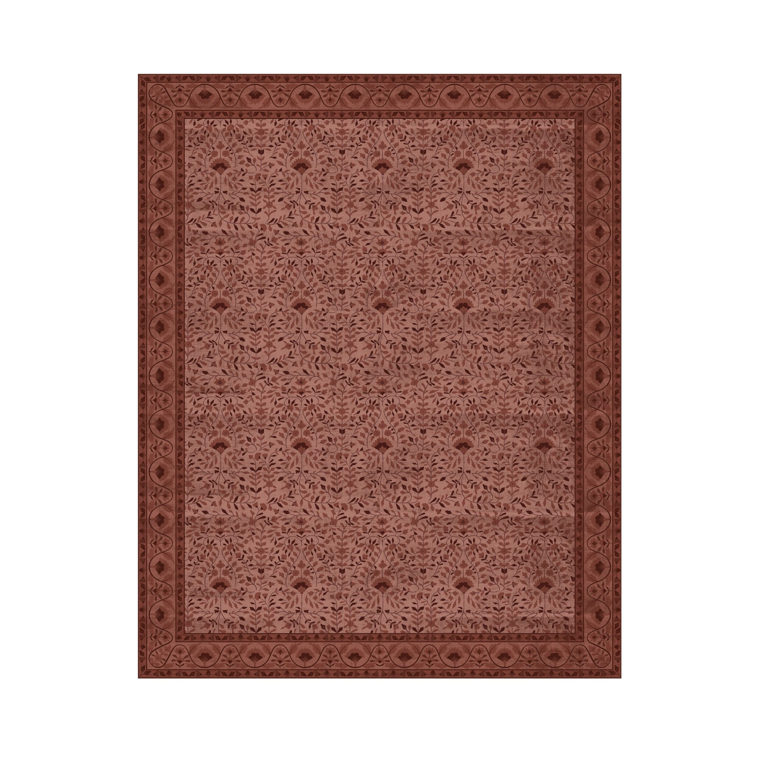 Roselle Silky Soft Washable Rug Sangria 240x300cm