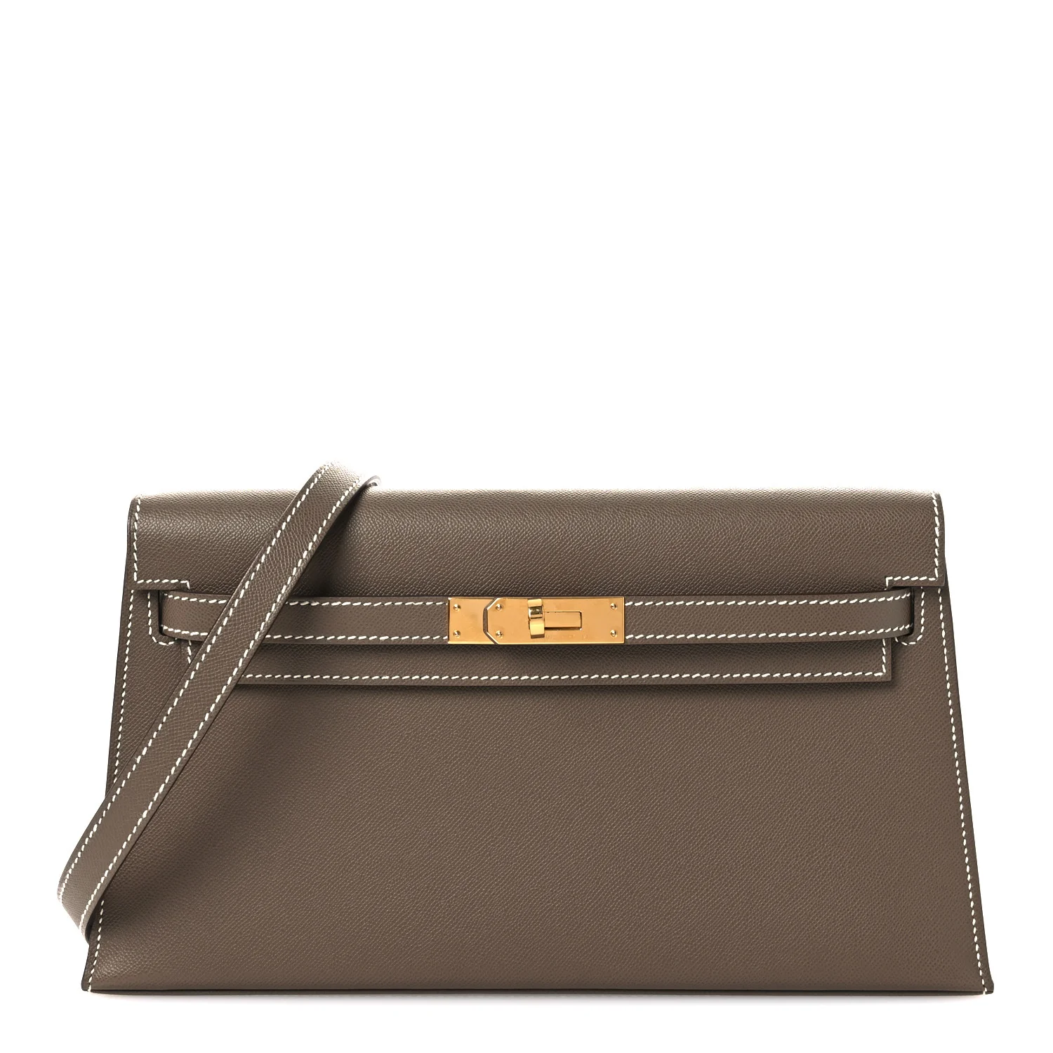 Madame Calfskin Kelly Elan Etoupe