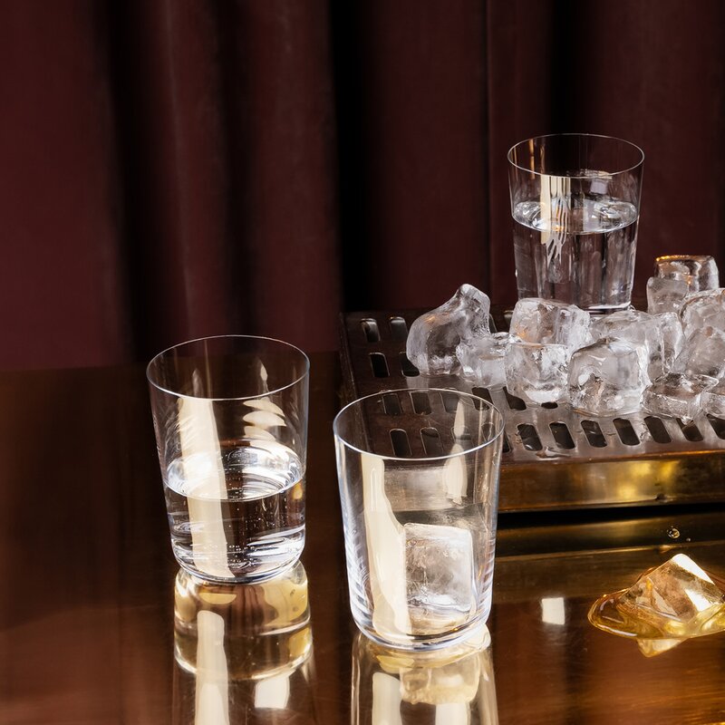 Orrefors x Björn Frantzén vannglass 24 cl 2 stk
