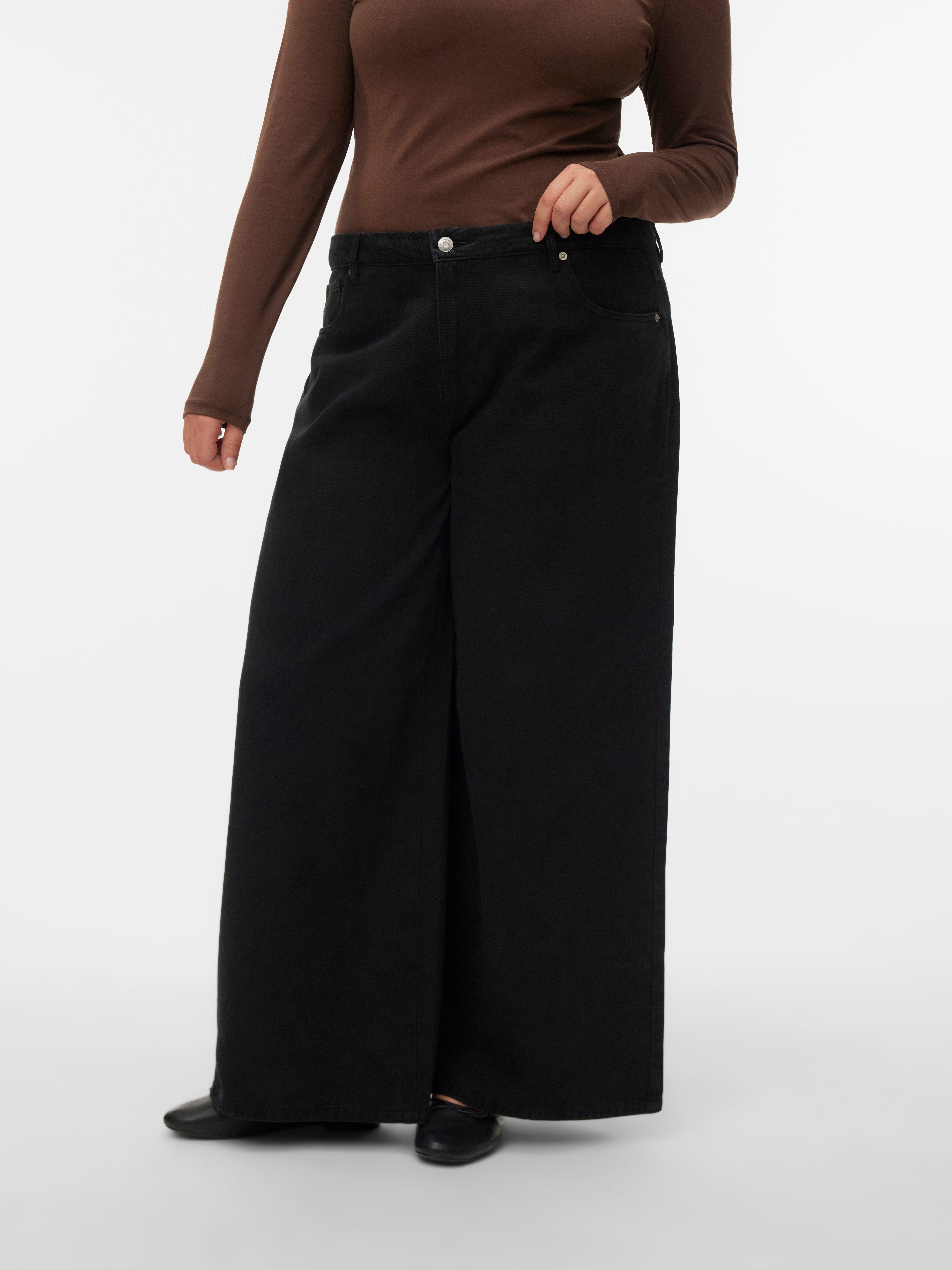 VERO MODA® VMCREMY Mid rise Wide Leg Fit Jeans