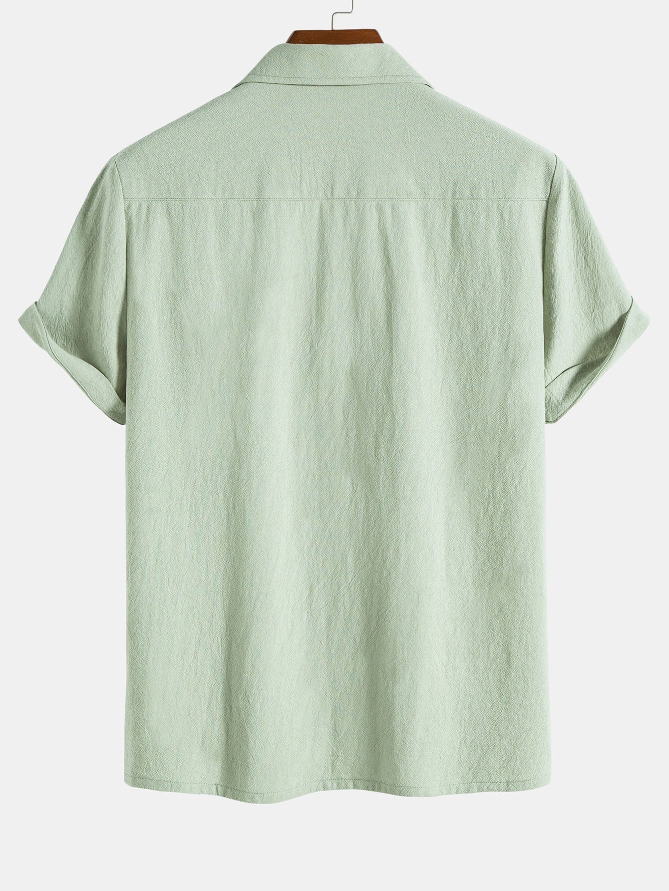 Chemise Revere en coton texturé et short de 12,5 cm