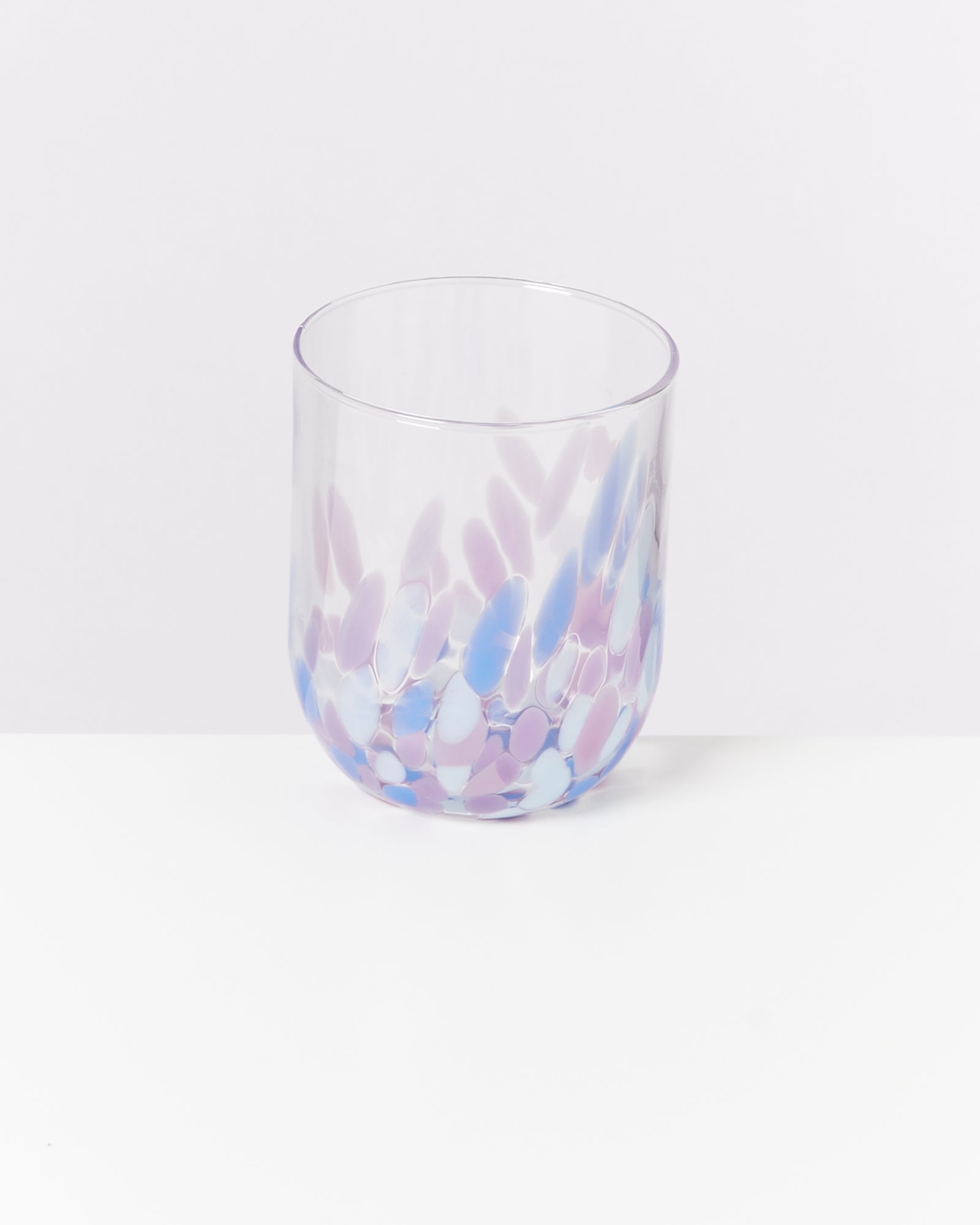 ALEGRIA - LARGE GLASS PURPLE BLUE