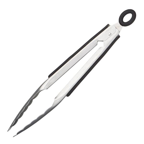 Tang låsbar 23 cm rustfri sølv