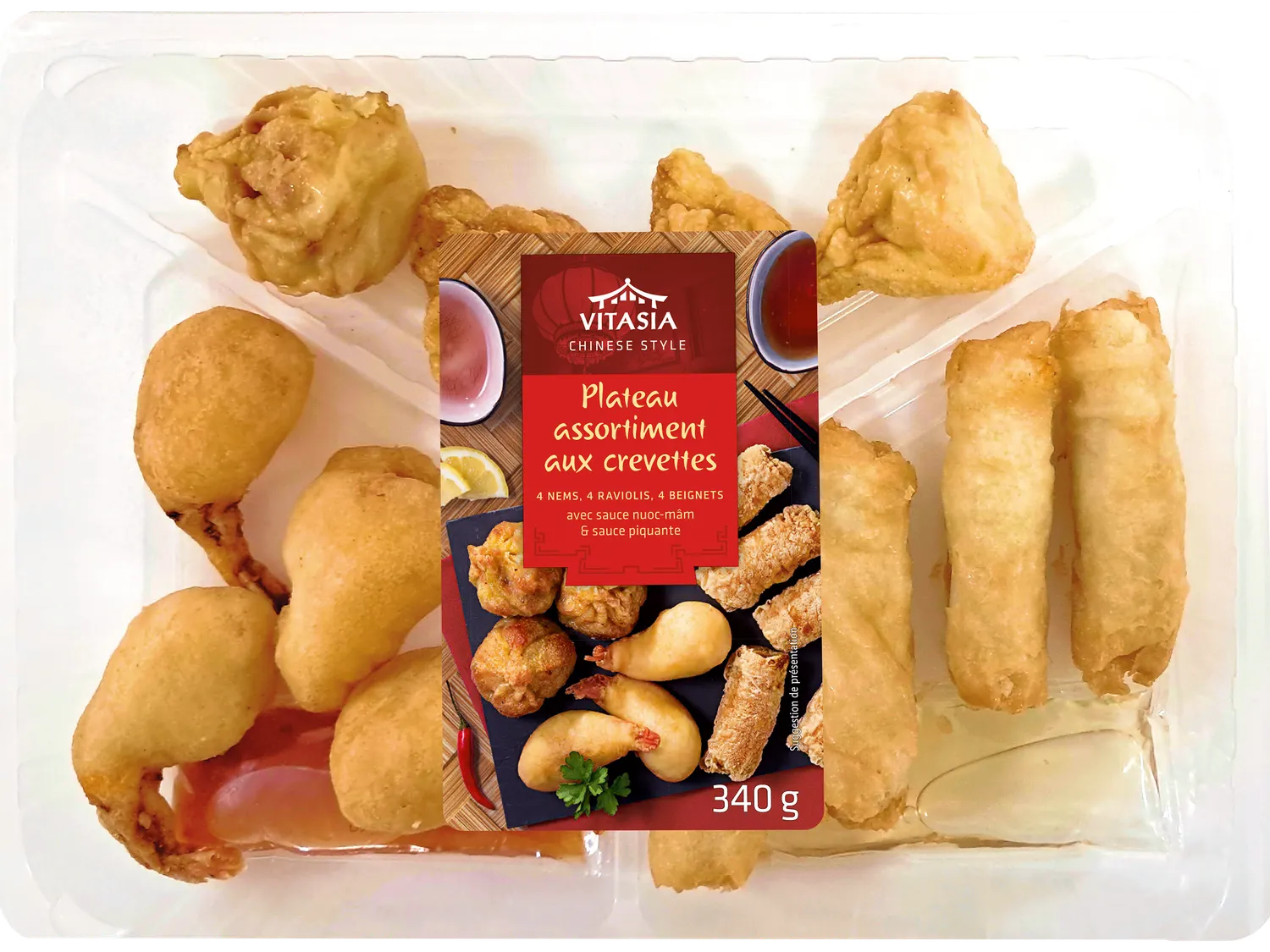 VITASIA Plateau mandarin avec sauce