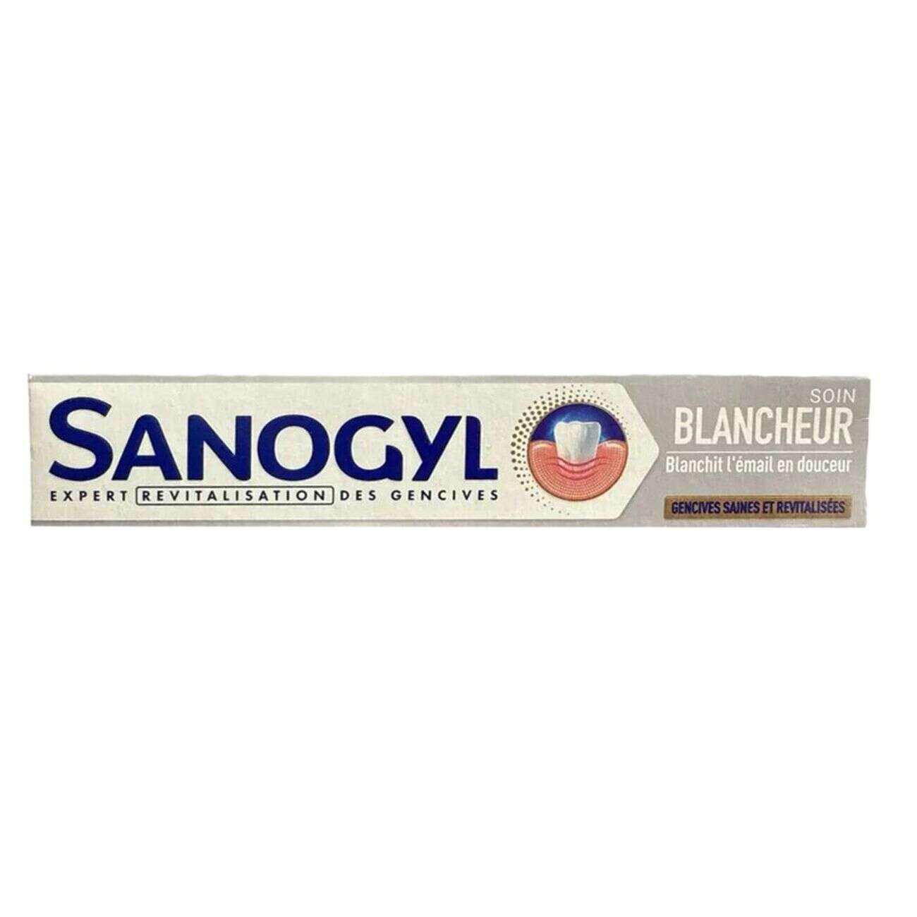 Dentifrice Sanogyl soin revitalisation blancheur et soin tube 75ml