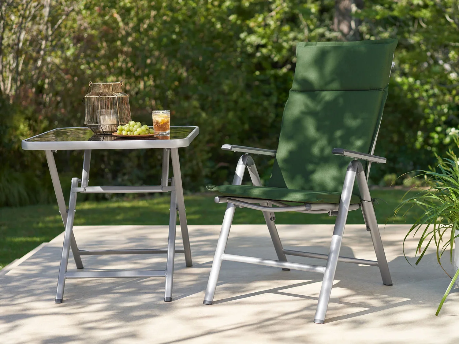 LIVARNO home Fauteuils + Coussins HOUSTON, vert