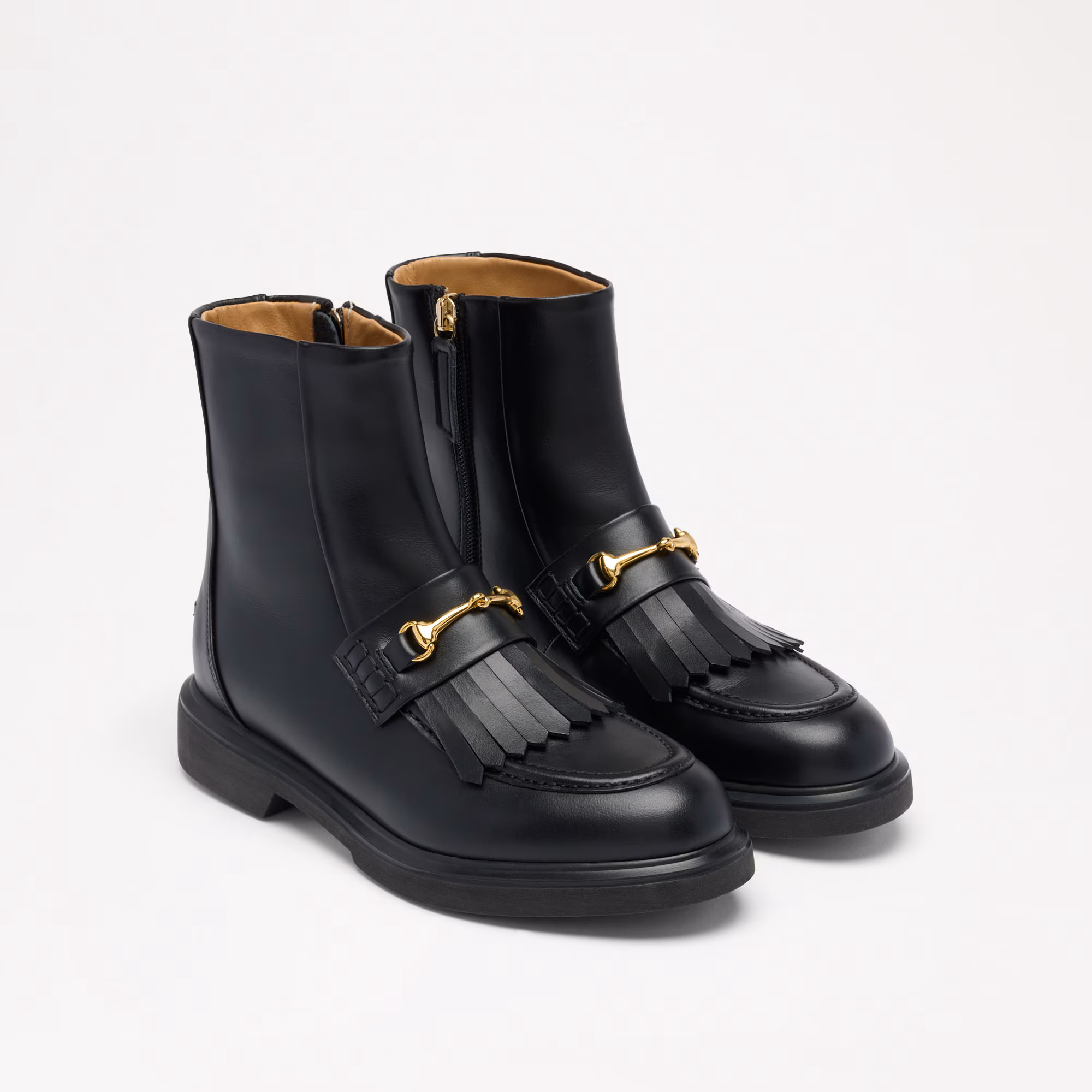 Dalton Boot<br>Snaffle Fringe Ankle Boot