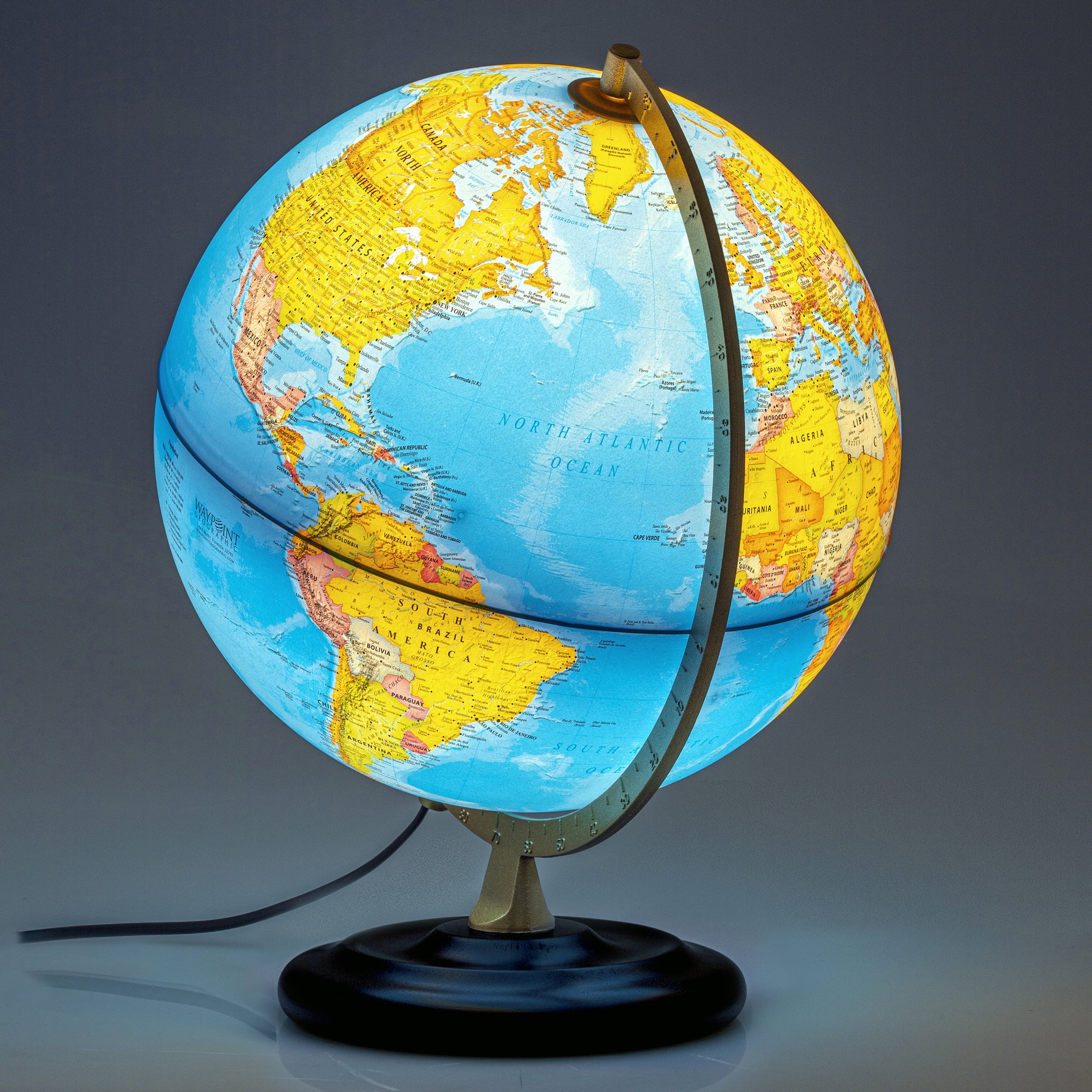 Waypoint Geographic Navigator Desktop Globe(Non-Illuminated)