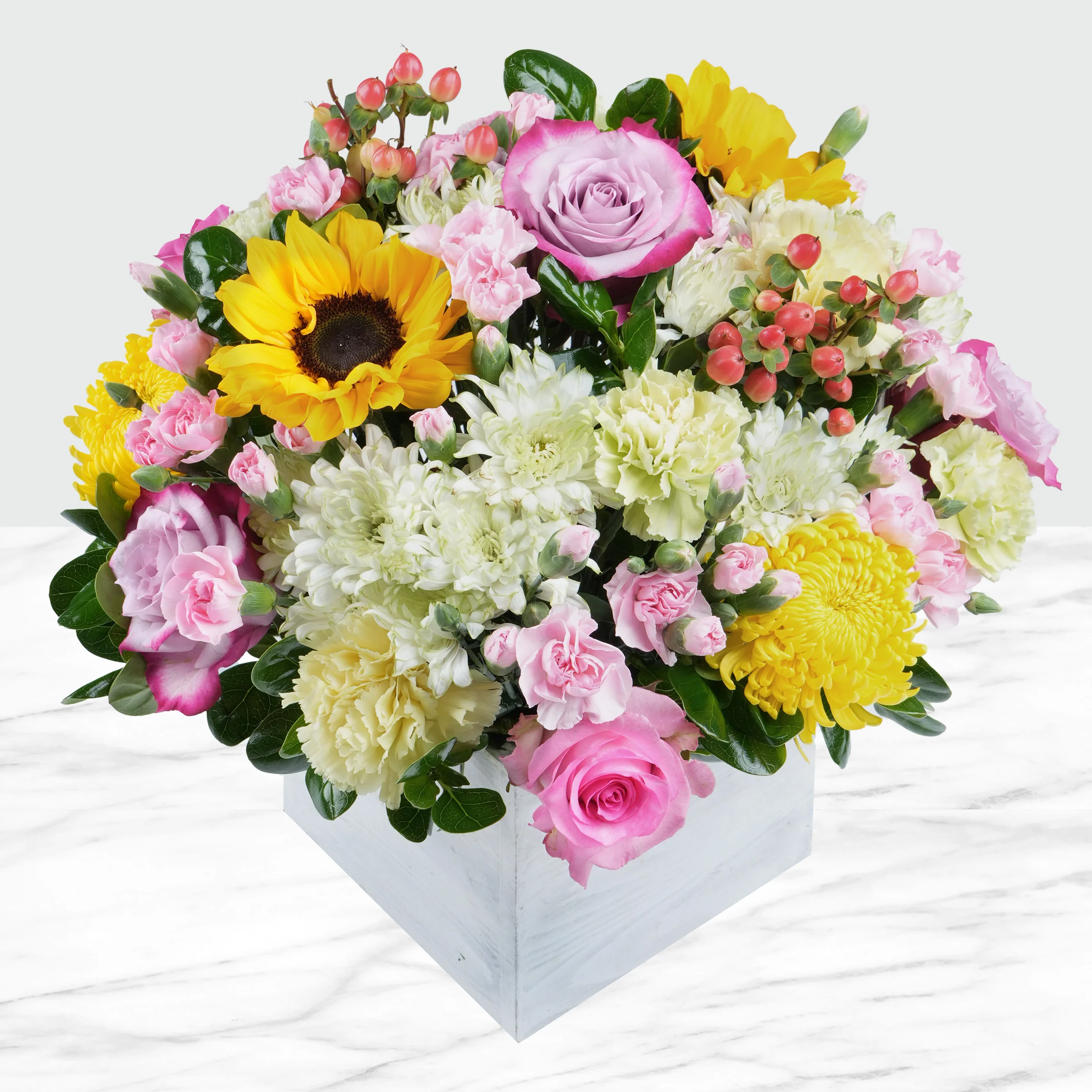 Easter Enchanted Garden Fresh Cut Floral Arrangement, 35-stems