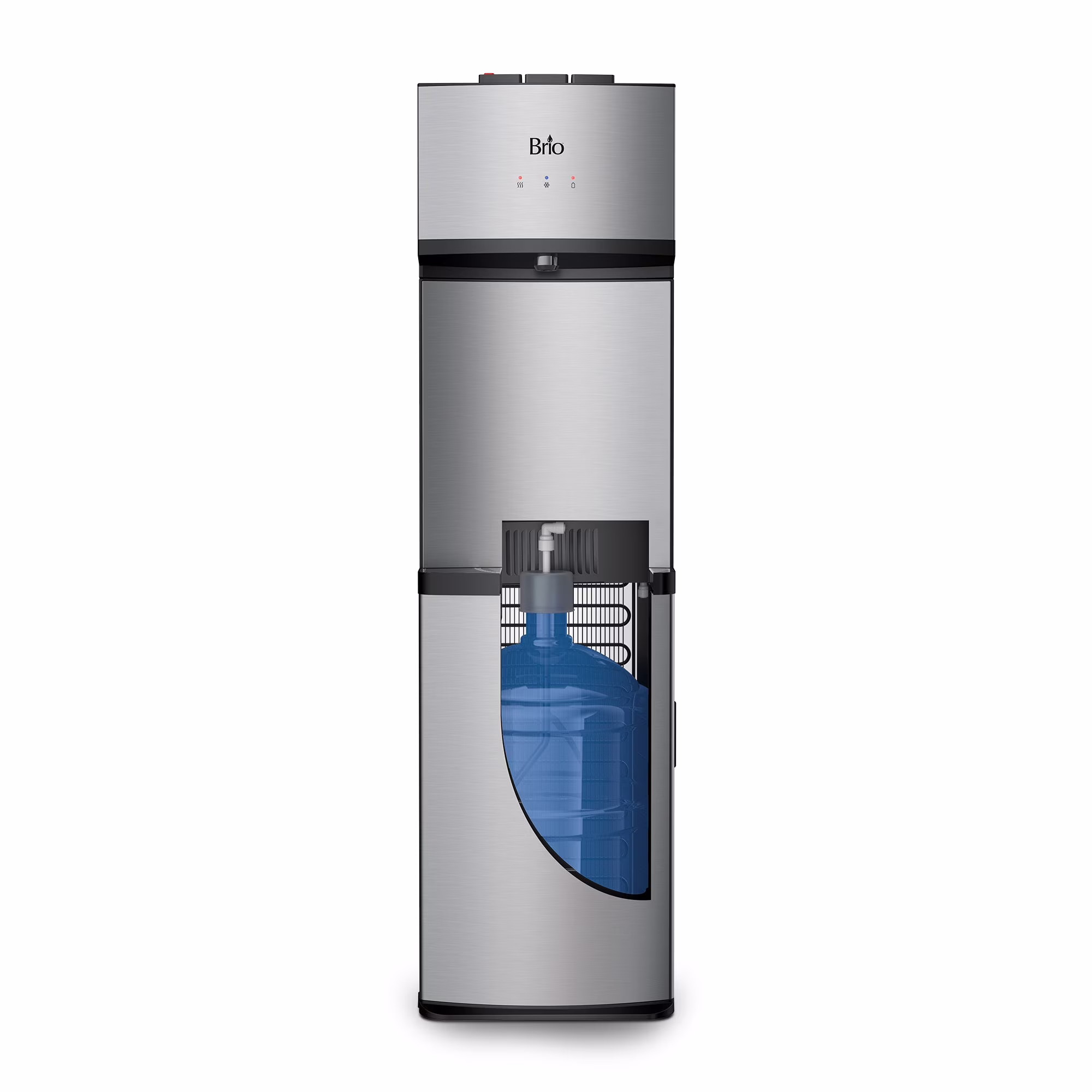 530 Stainless Steel Energy Saver 5 gal Bottom Loading Water Cooler