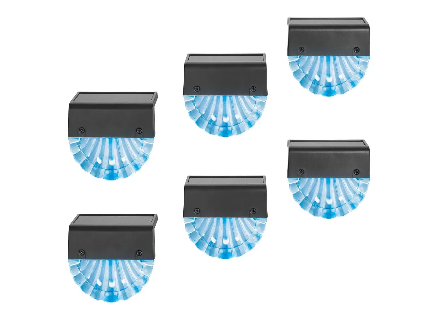 LIVARNO Lot de 6 lampes solaires  LED
