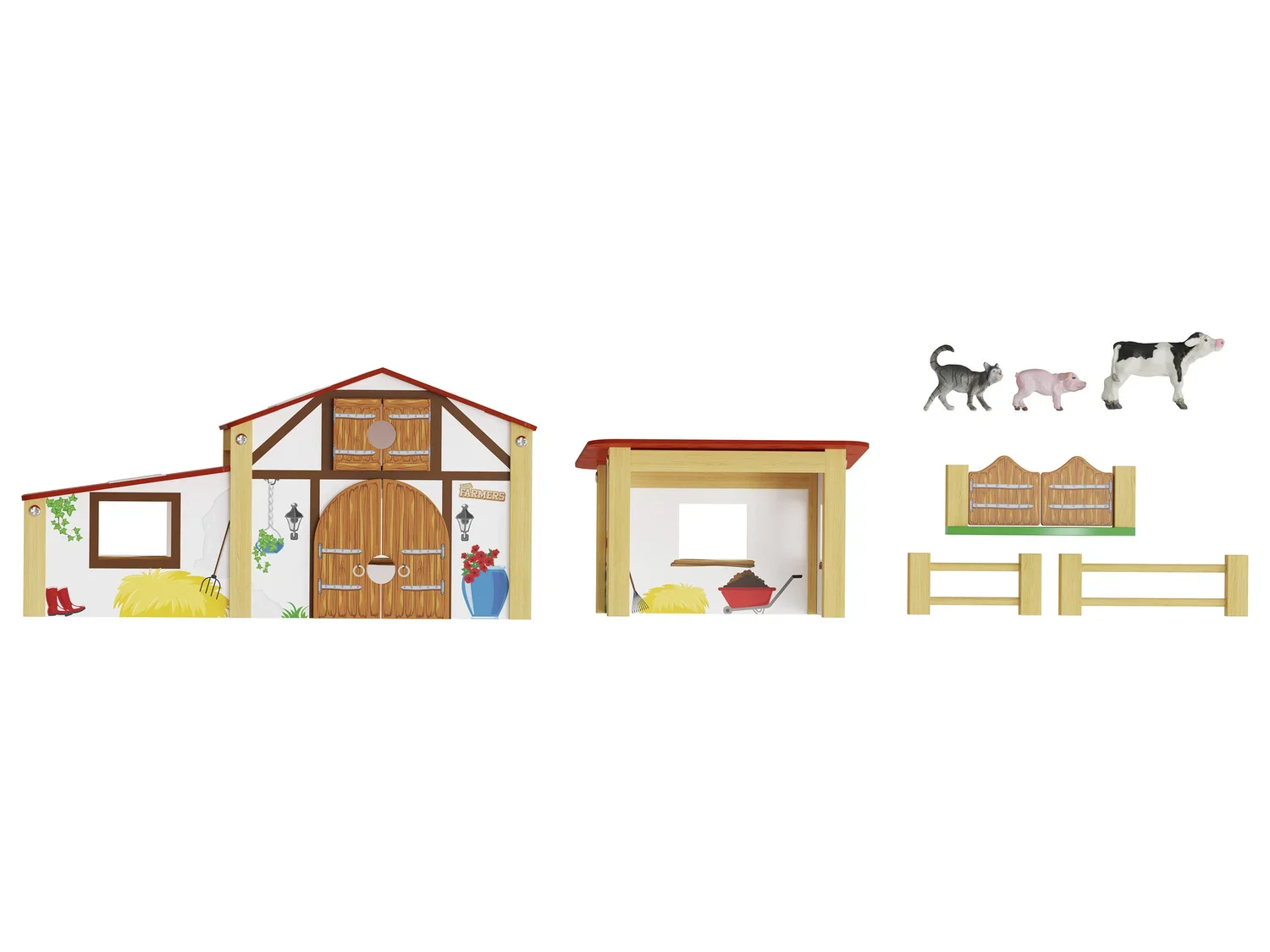 Playtive Set animaux en bois