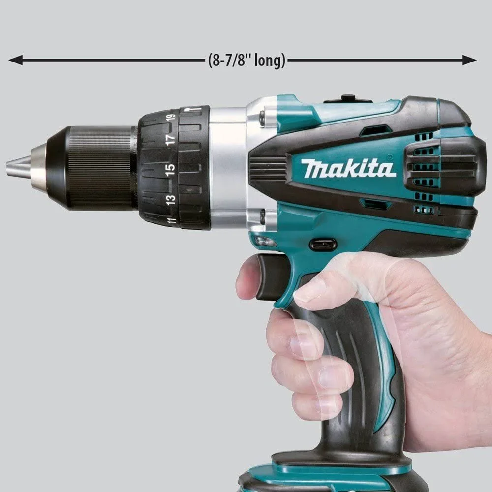 Open Box Makita XPH03Z 18V LXT Lithium-Ion Cordless 1/2 Hammer Driver-Drill, Tool Only