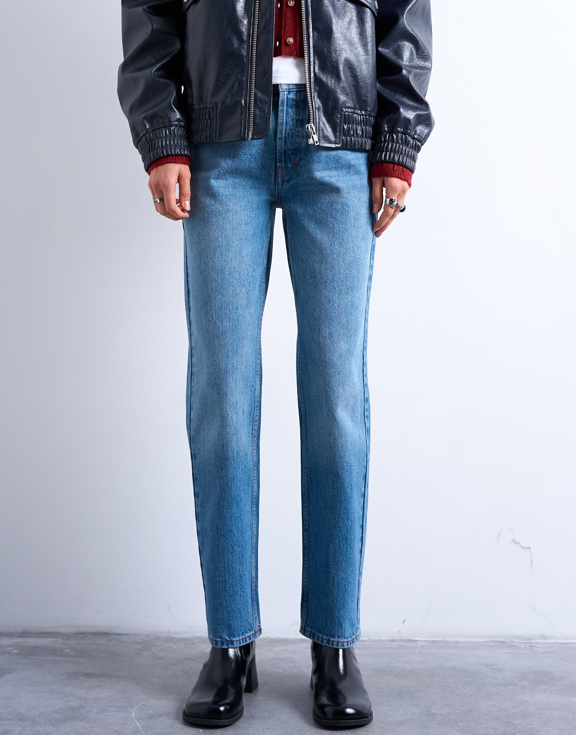 VERO MODA® TSRUNWAY Mid rise Straight Fit Jeans