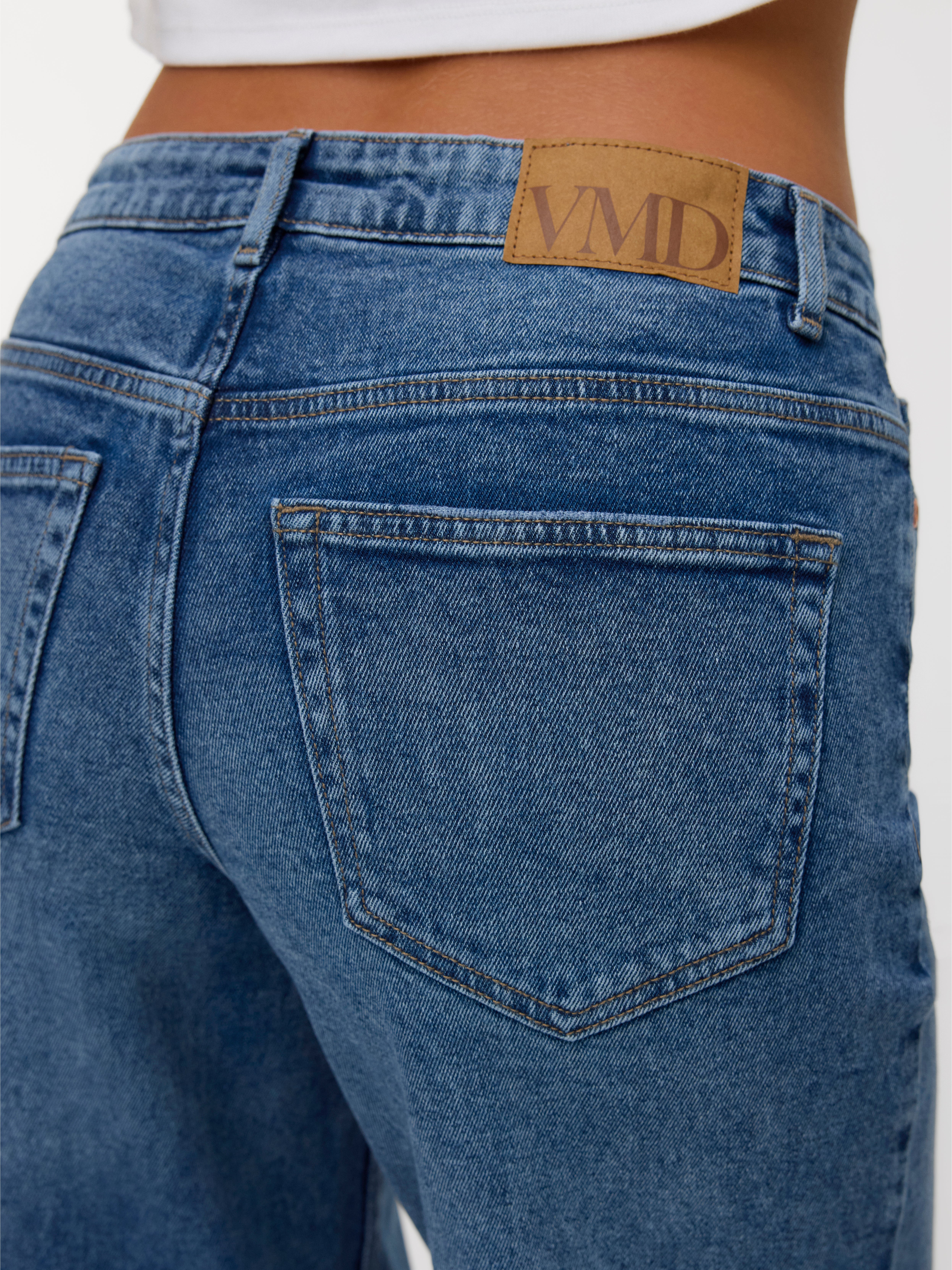 VERO MODA® VMMIRA Mid rise Wide Fit - Cropped Jeans
