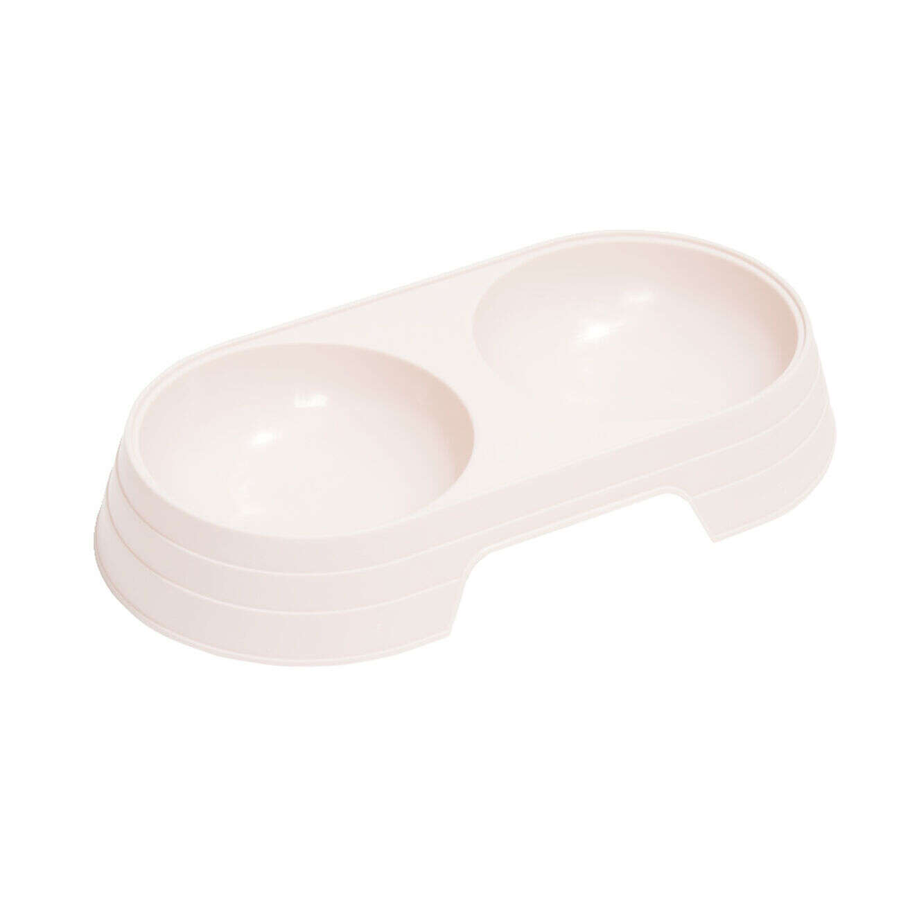 Gamelle double pour animaux - 2 coloris