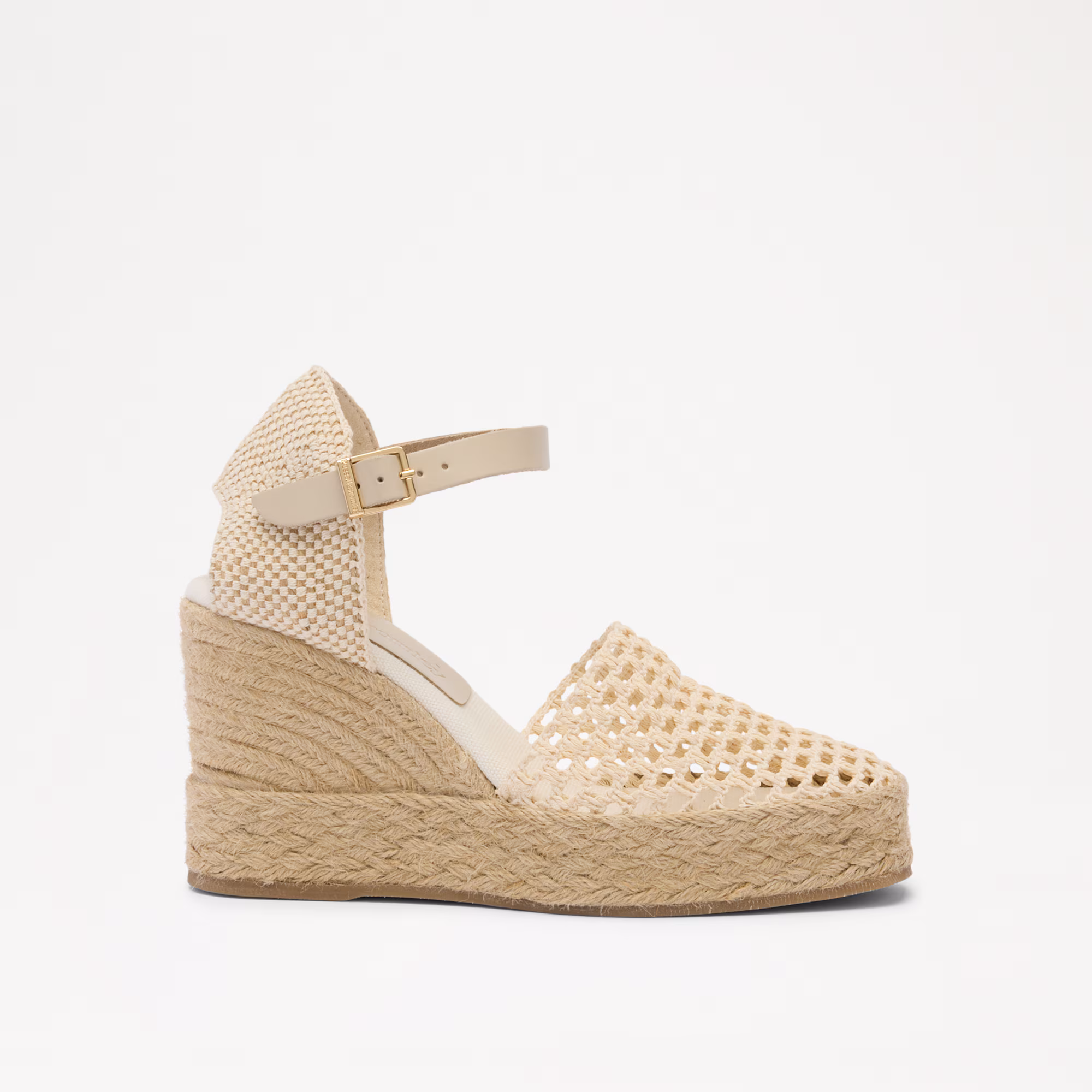 Hale Weave<br>Crochet Espadrille Wedge