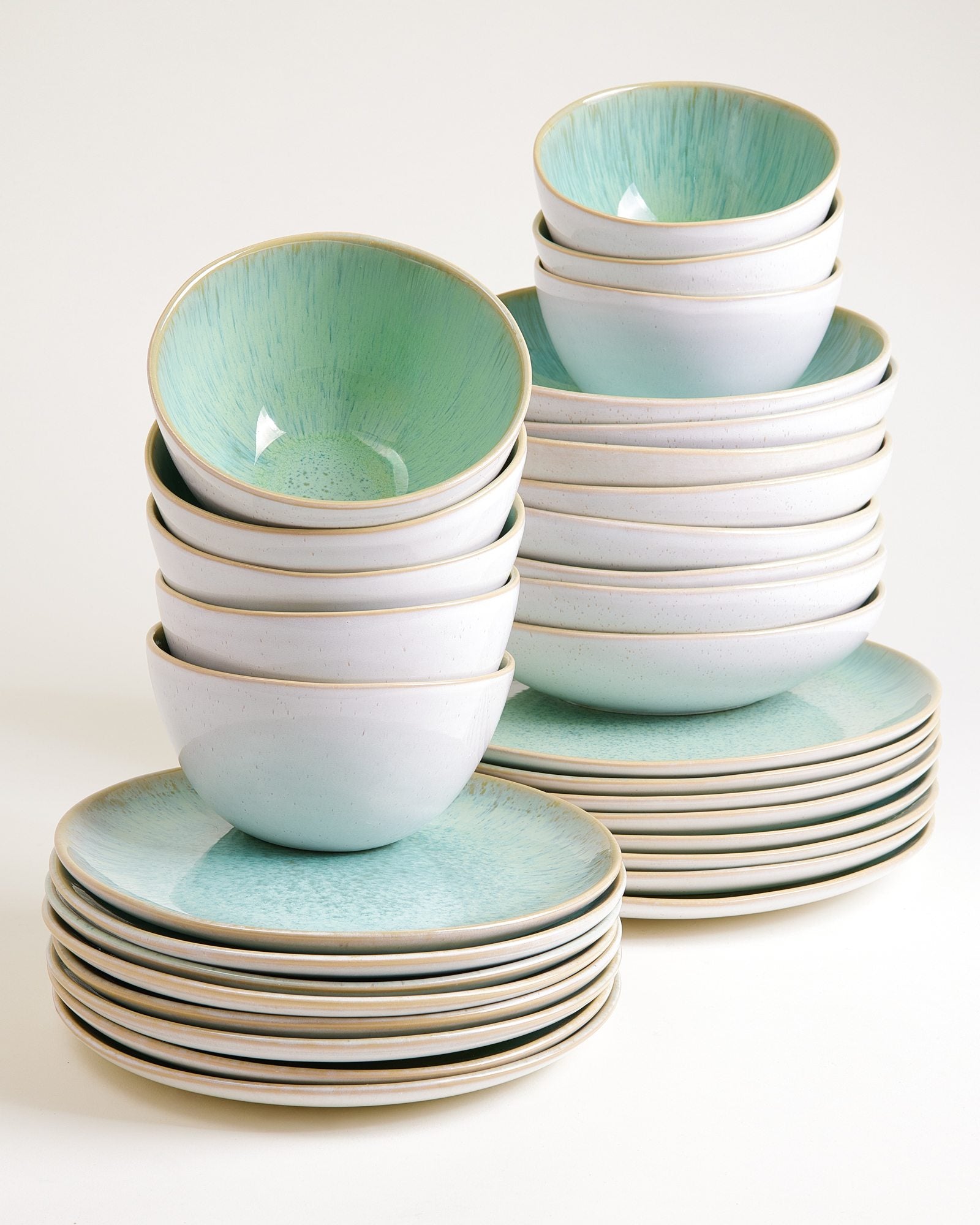 AREIA - TABLEWARE SET CLASSIC MINT 32 PIECES