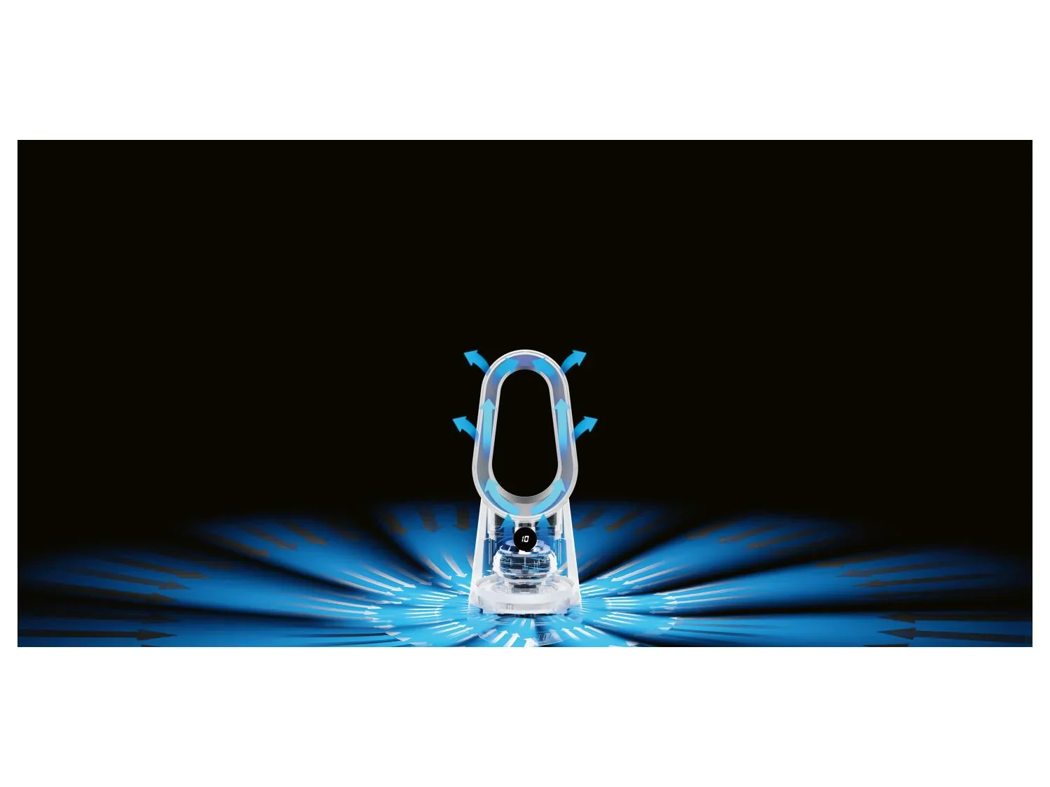 TRONIC Ventilateur de table, 24 W