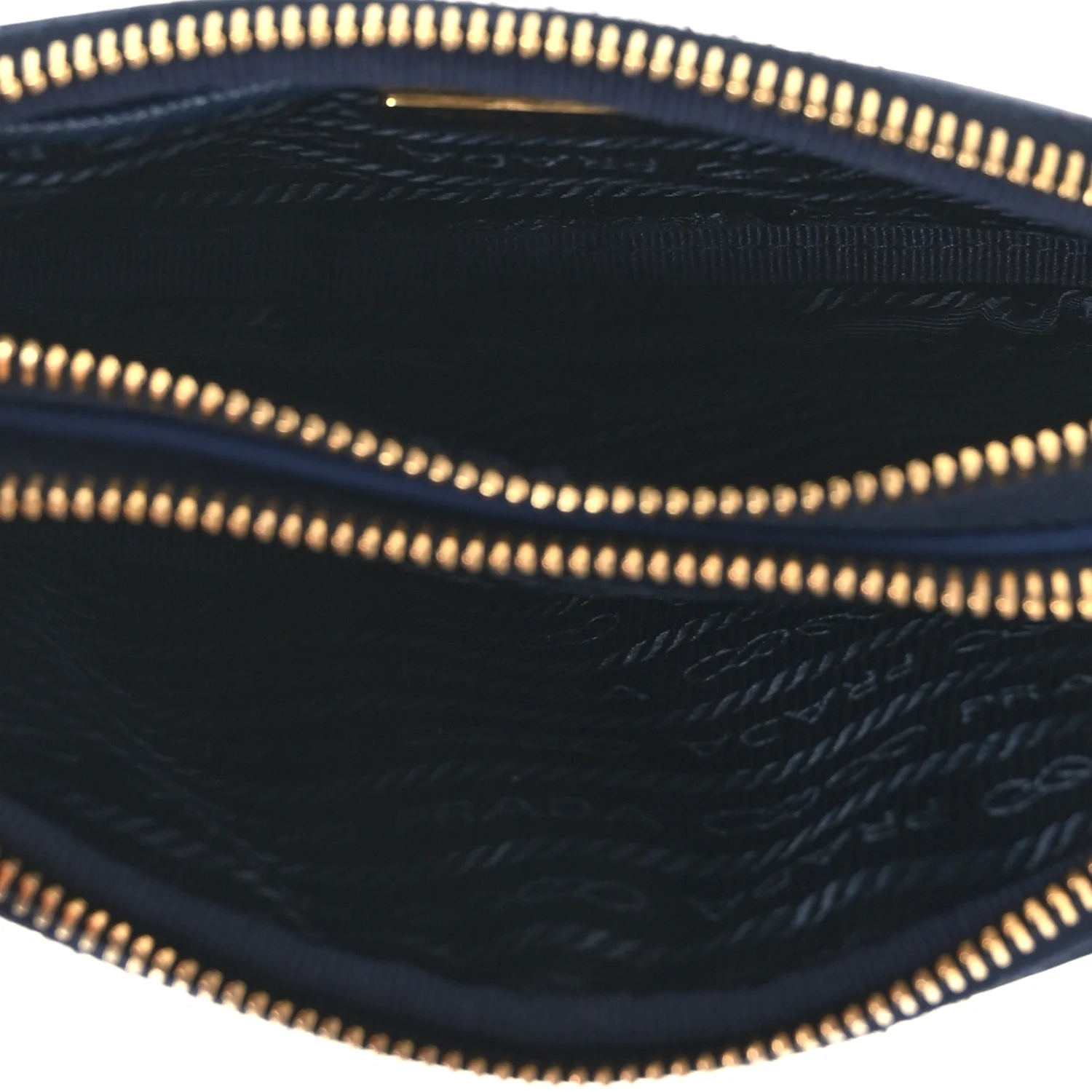 Tessuto Nylon Saffiano Mini Camera Crossbody Royal