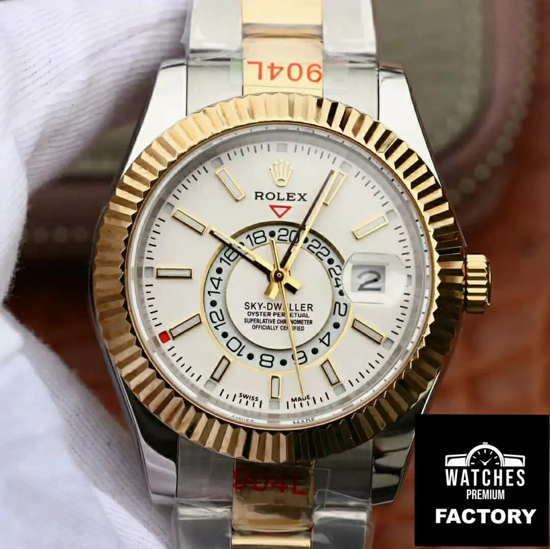 Rolex Sky Dweller M326933-0009 Noob Factory White Dial