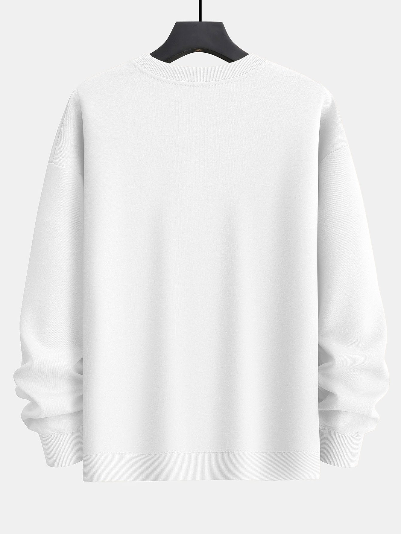 Sweat-shirt coupe décontractée à imprimé tennis de Floride