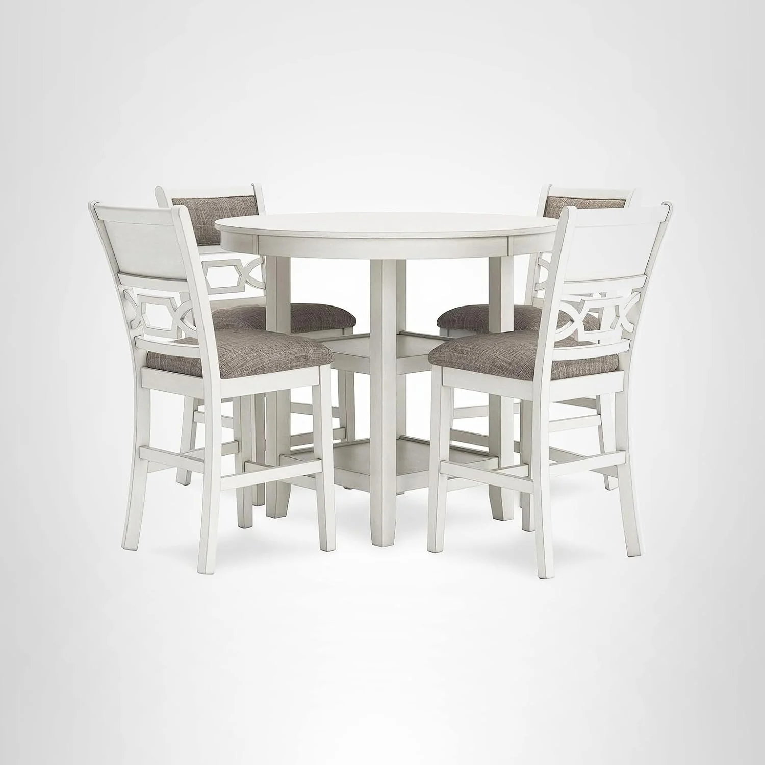 Ensemble de salle à manger 5 pièces Signature Design by Ashley Bridson comprenant une table et 4 tabourets de bar à dossier échelle
