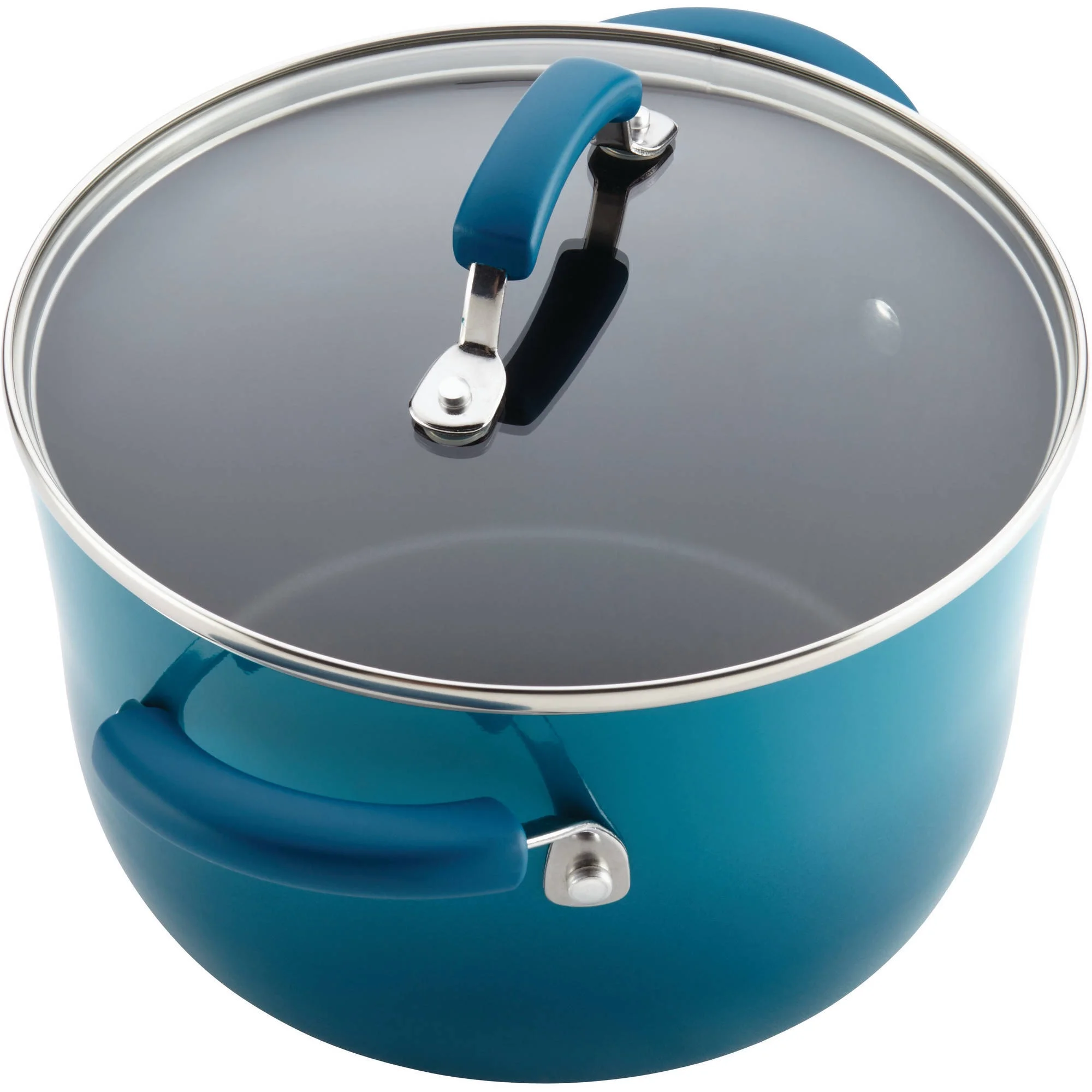 15-Piece Nonstick Pots and Pans Set/Cookware Set, Marine Blue(Marine Blue) - Image 4